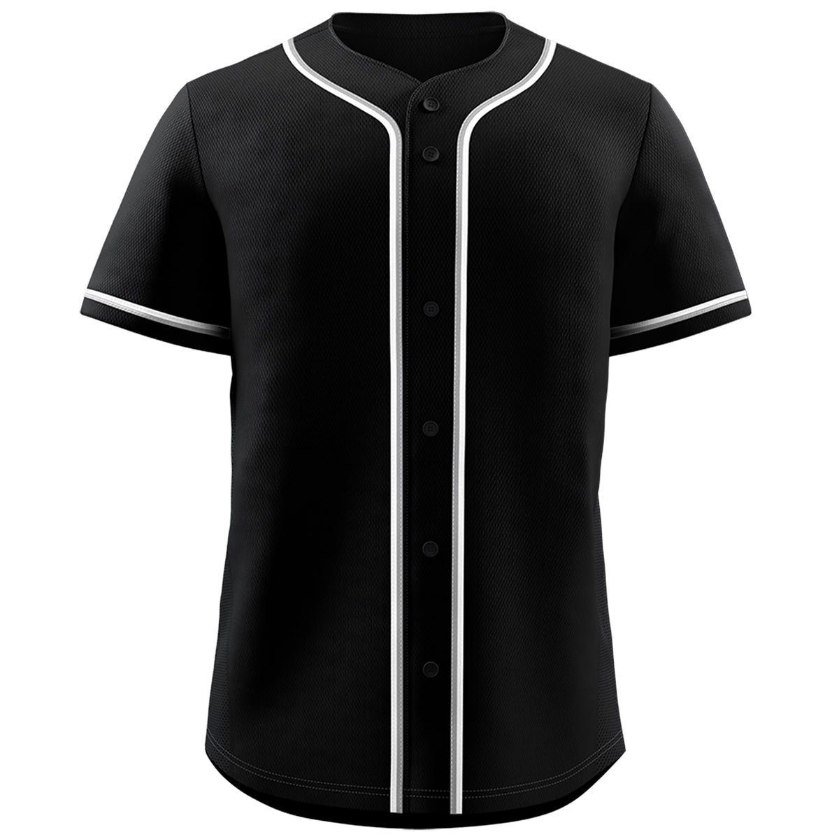 Black Gray-White Classic Style Authentic Baseball Jersey For Men