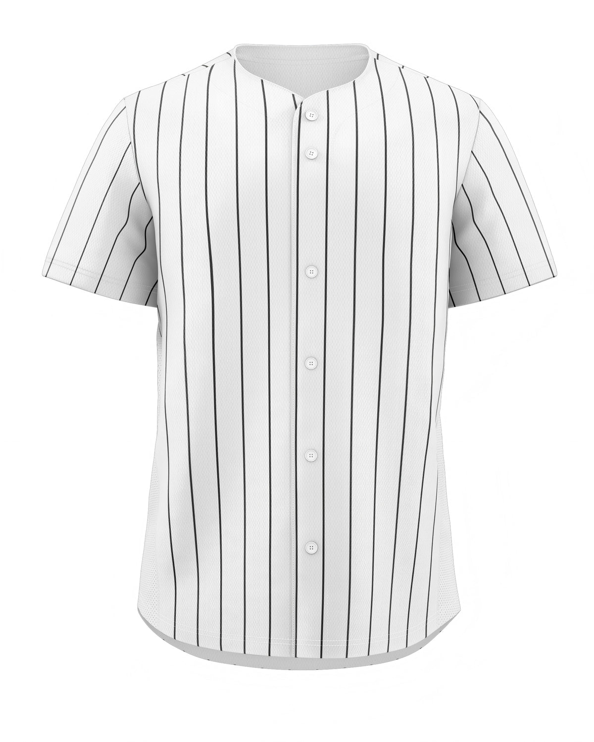 White Black Stripe Fashion Authentic Baseball Jersey For Men