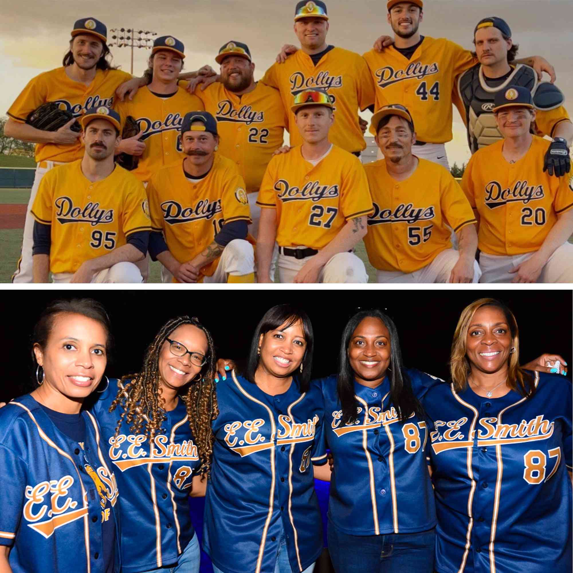 Custom Vintage Baseball Jerseys Embroidered Uniforms for Men KXKSHOP