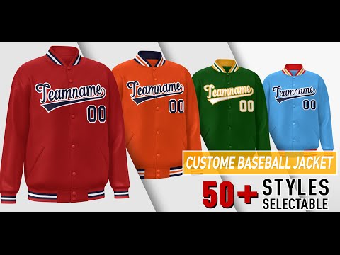 Custom Pink White Color Block Bomber Varsity Baseball Jacket