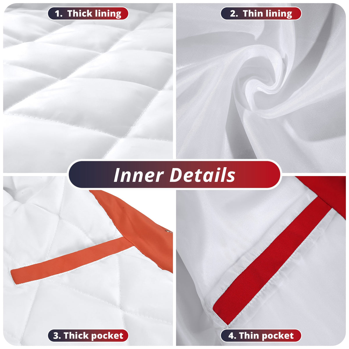 Custom White White Varsity Full-Snap Blade Pattern Raglan Sleeves Letterman Baseball Jacket