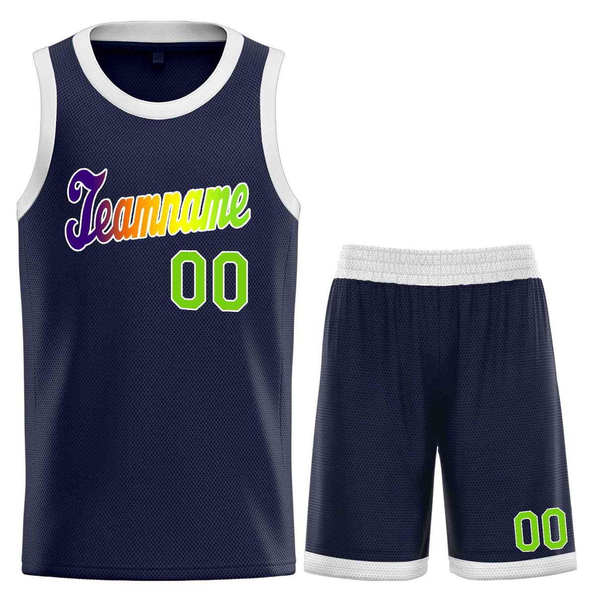 Custom Navy Purple-White Classic Sets Sports Uniform Basketball Jersey