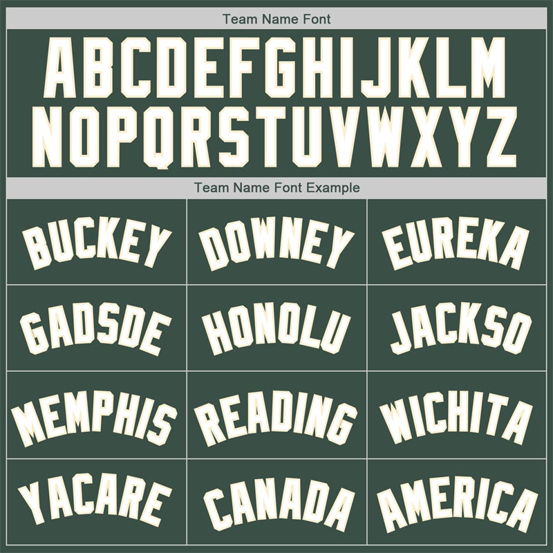 Custom Green Beige Classic Sets Basketball Jersey