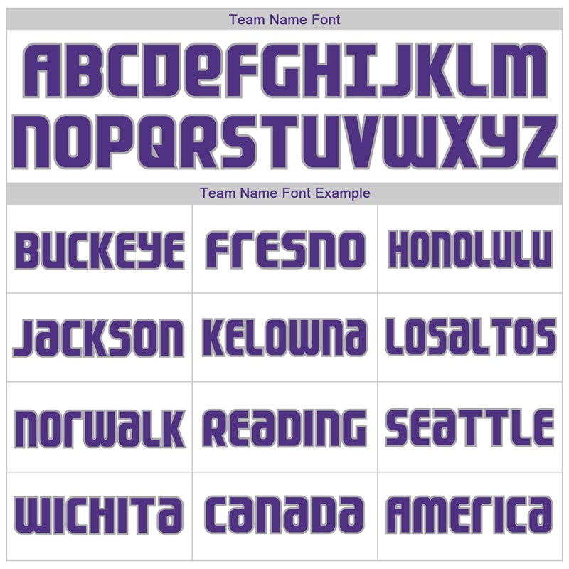 Custom White Gray-Purple Classic Sets Basketball Jersey