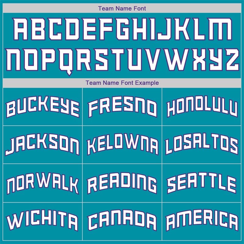 Custom Teal Purple Classic Sets Basketball Jersey