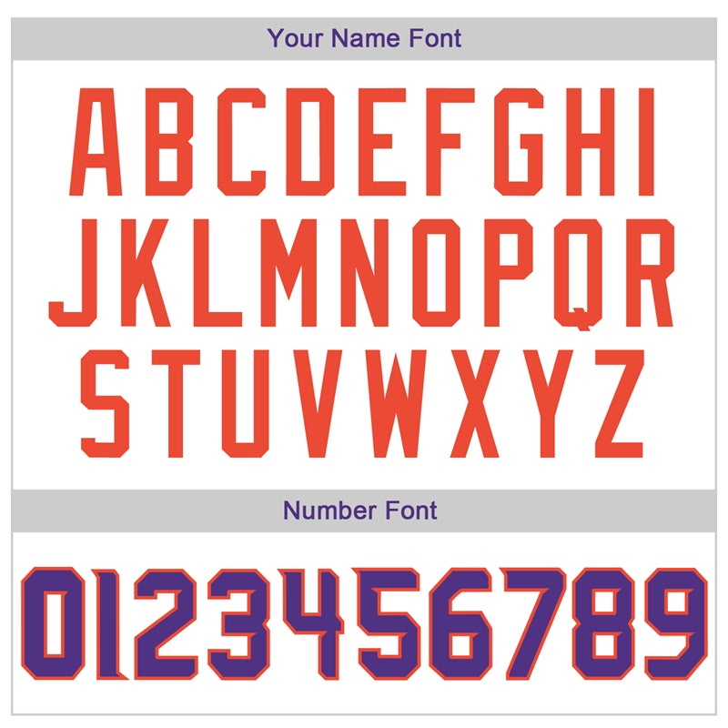 Custom White Purple-Orange Classic Sets Basketball Jersey