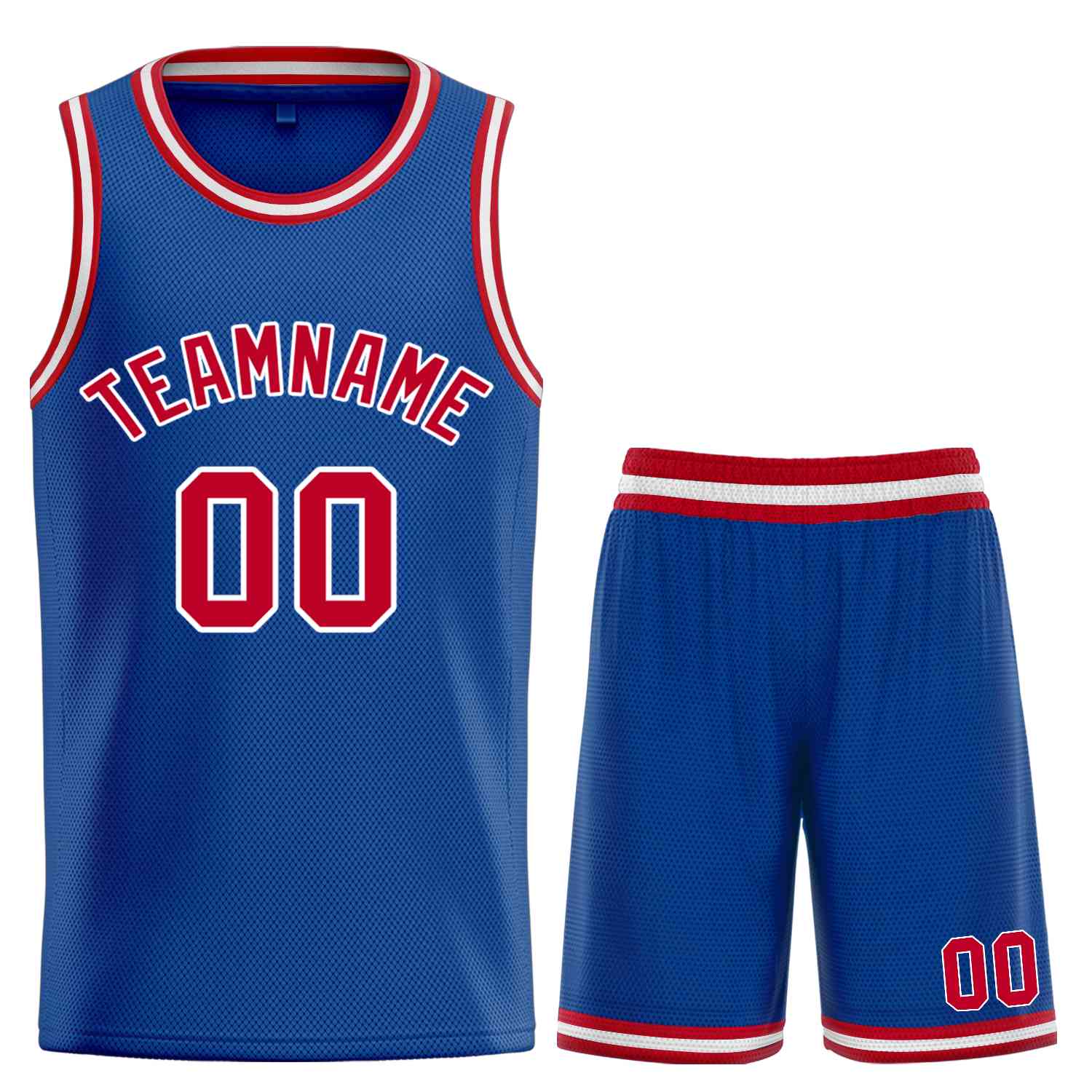 Custom Royal Maroon-White Classic Sets Curved Basketball Jersey