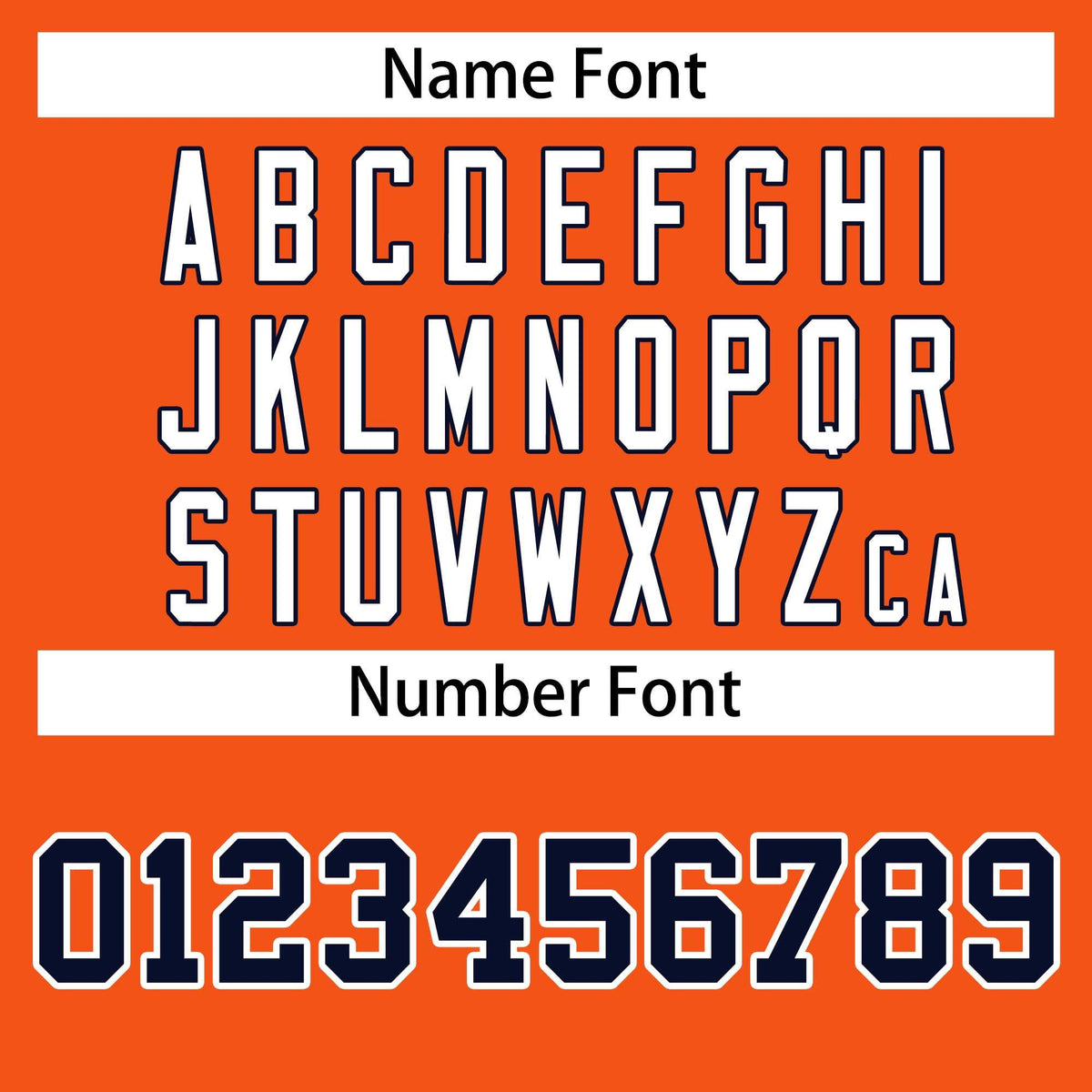 Custom Orange Navy-White Classic Style Waterproof Jacket