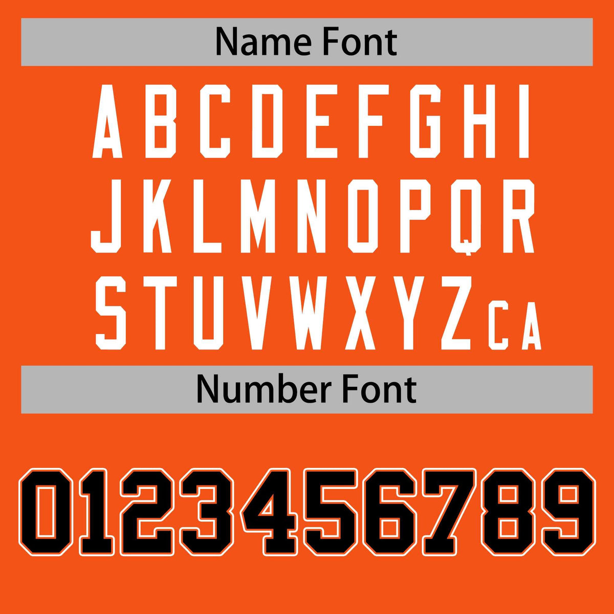 Custom Orange Black-White Classic Style Waterproof Jacket