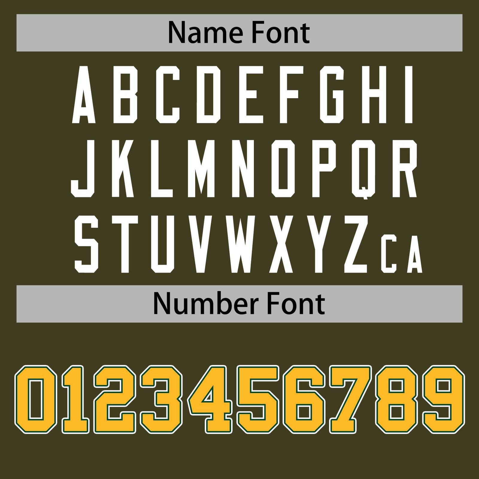 Custom Olive Gold-White Classic Style Waterproof Jacket