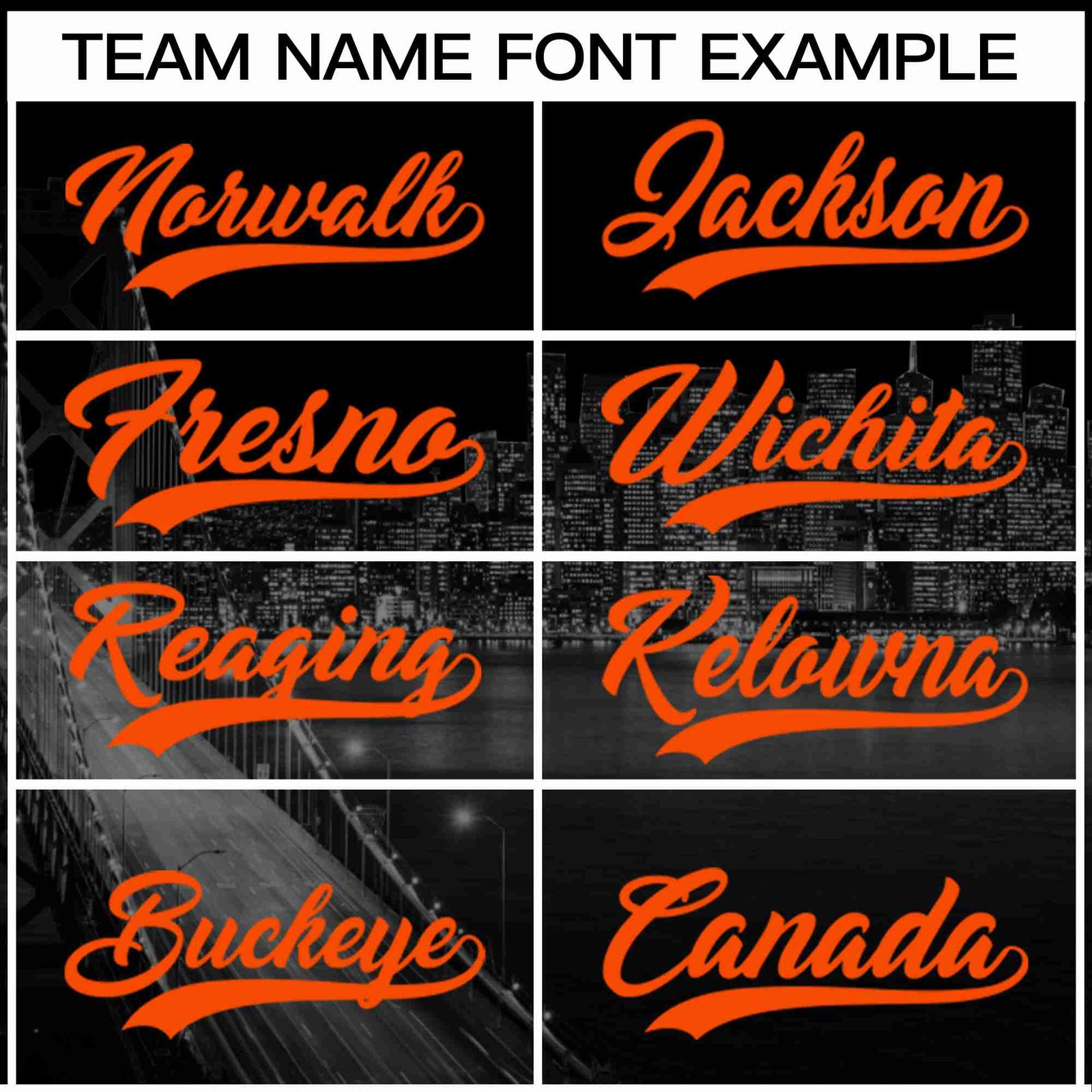 Custom Black Orange-Black San Francisco City Connect Baseball Jersey