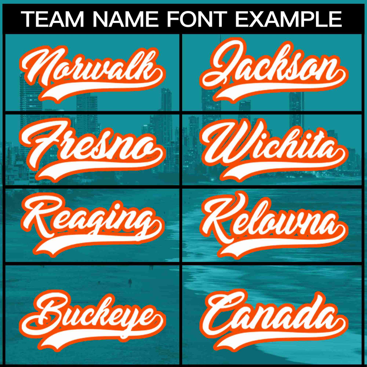 Aqua City Connect Baseball Jersey