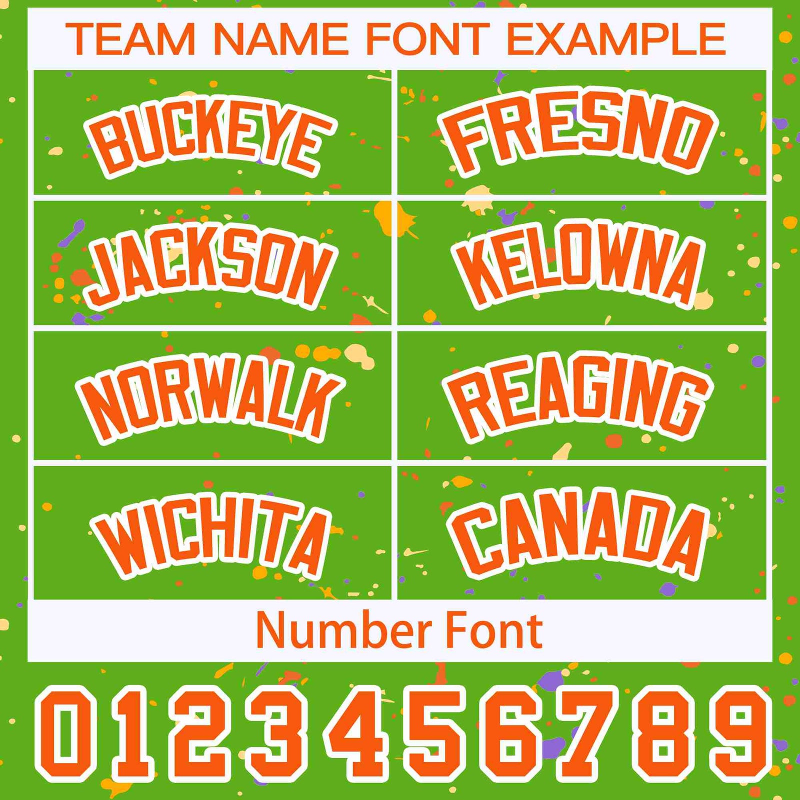 Custom Green Orange Personalized Splash Graffiti Pattern Dog Jersey