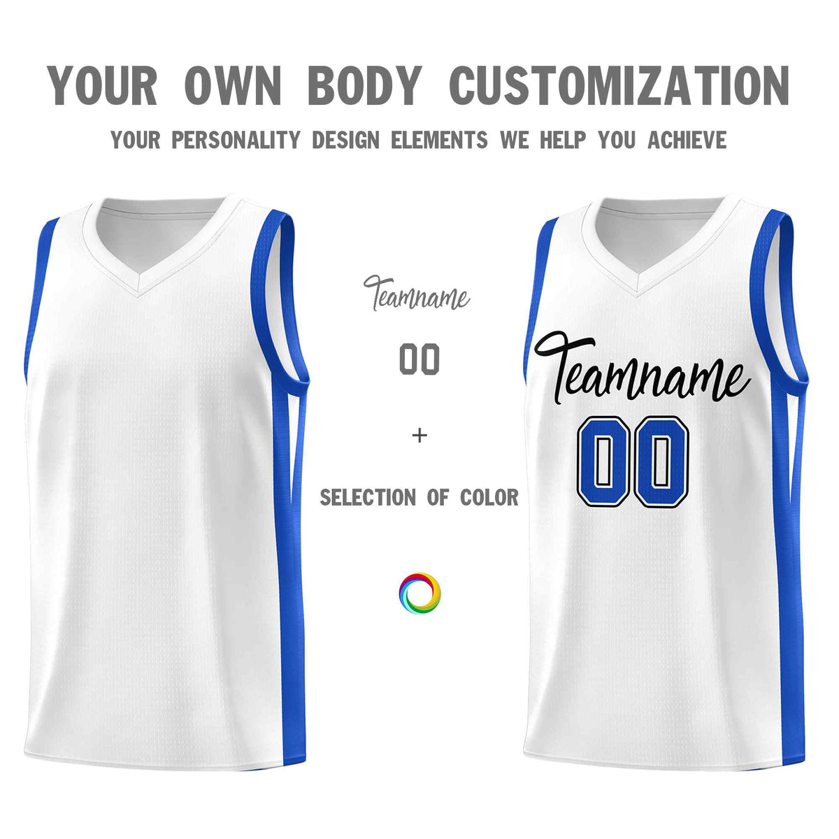 Custom White Black Classic Sets Sports Uniform Basketball Jersey