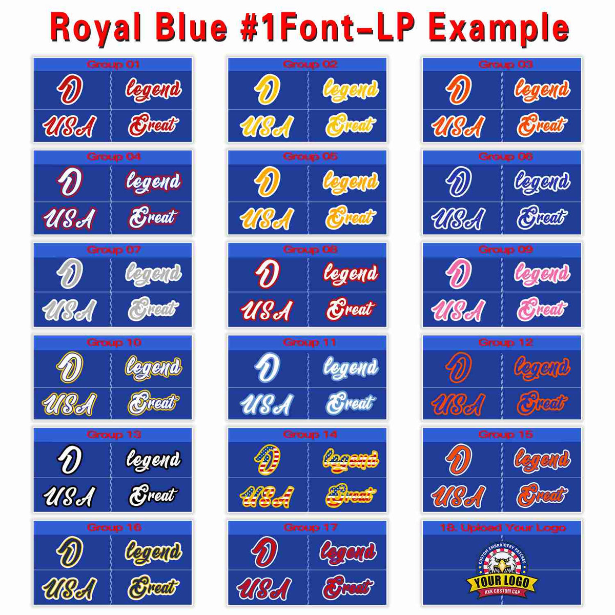 Custom Royal White-Light Blue 3D Puff Embroidery Flat Embroidery Curved Eaves Sport Design Baseball Cap