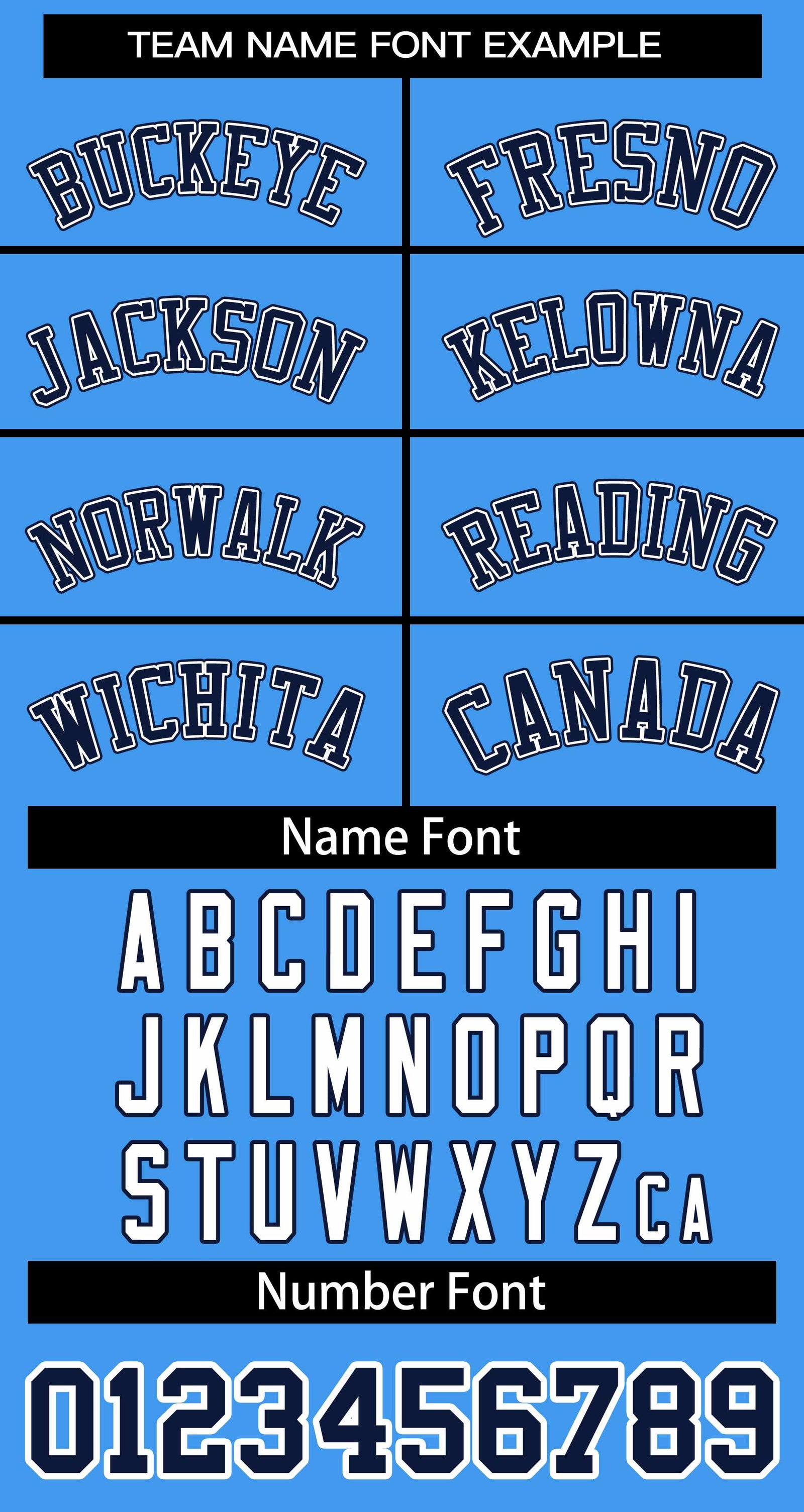 Custom Powder Blue Navy White Classic Style Baseball Jersey for Women