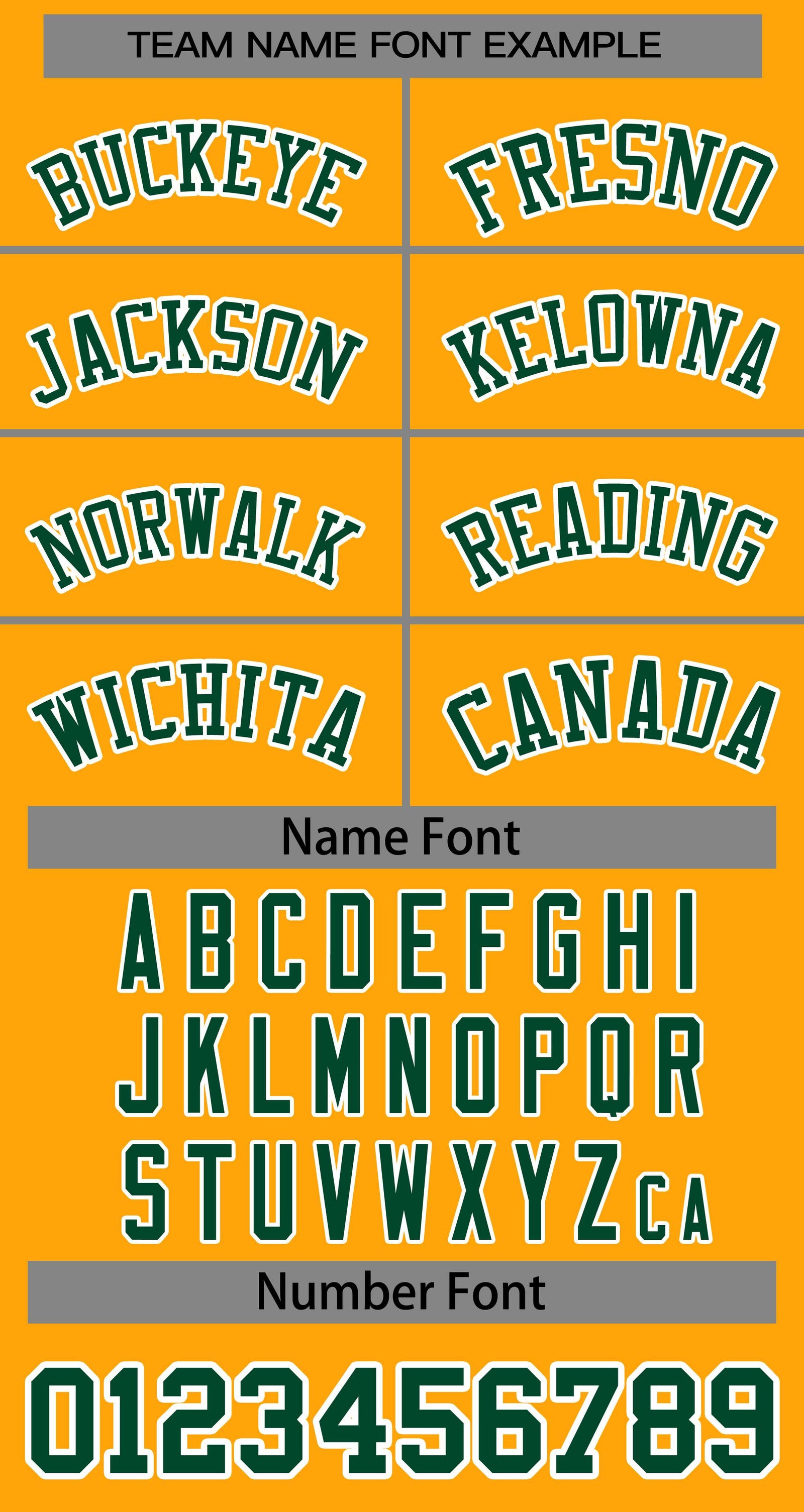 Custom Gold Green-White Classic Style Baseball Jersey For Women