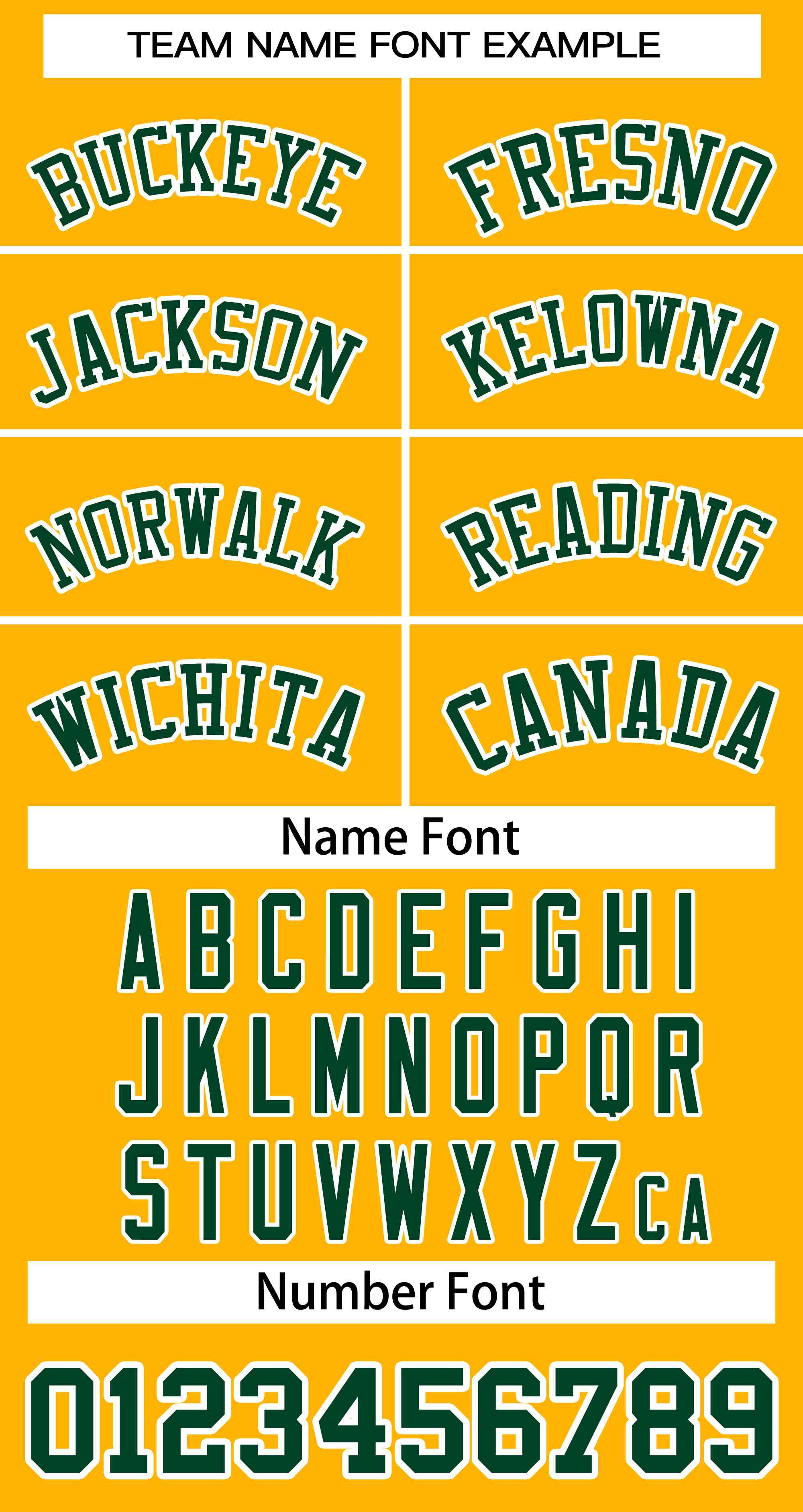 Custom Gold Green-White Classic Style Authentic Two-Button Softball Jersey