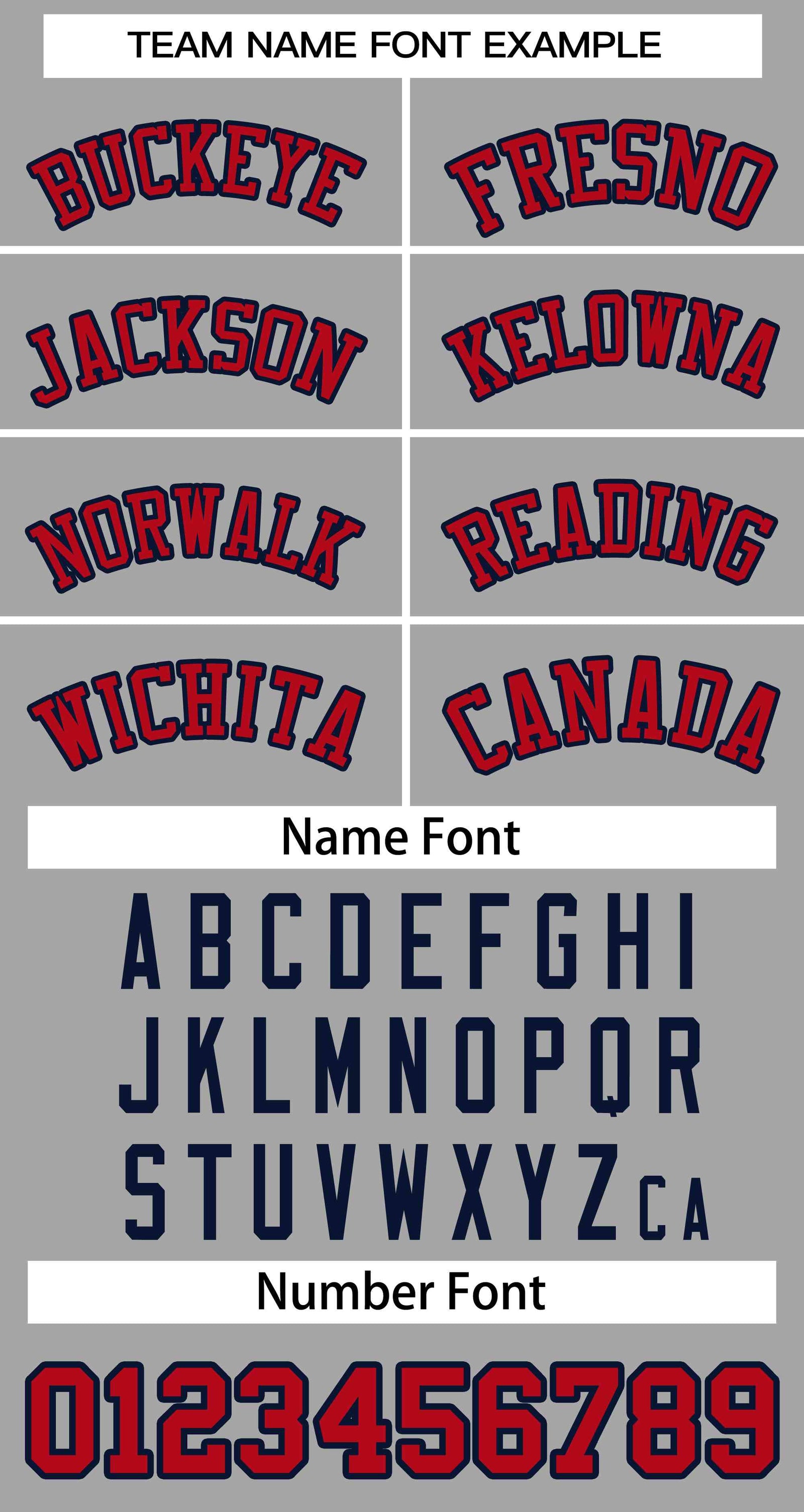 Custom Gray Red-Navy Classic Style Authentic Two-Button Softball Jersey