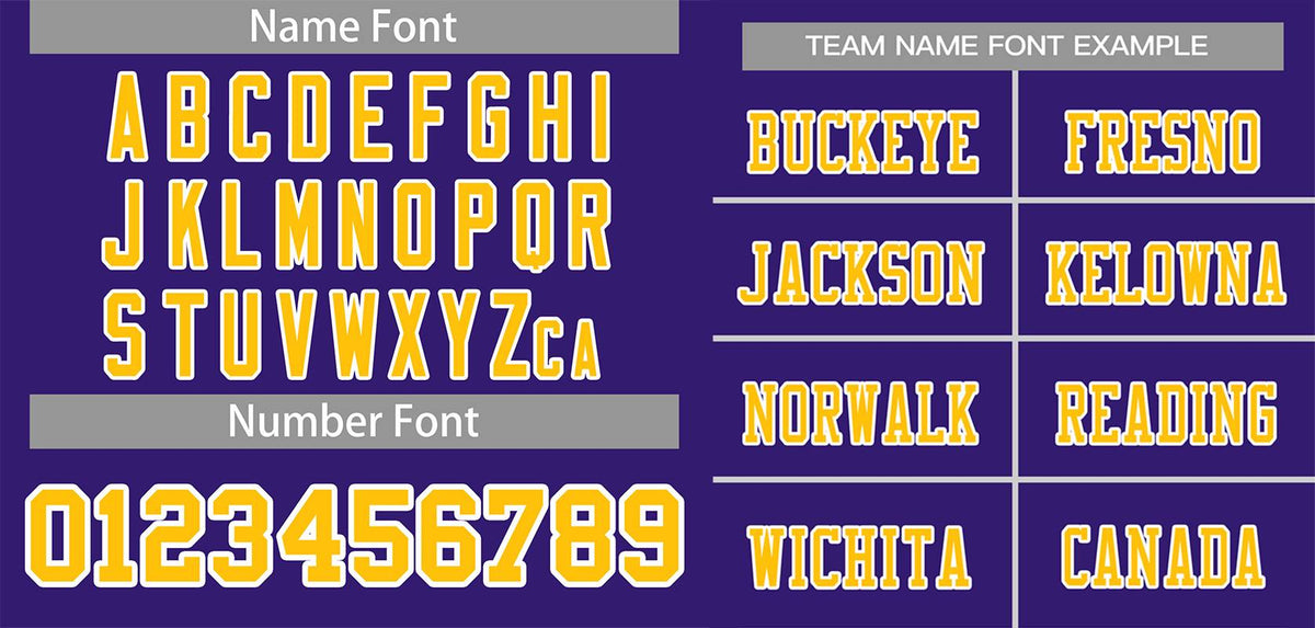 Custom Purple Gold-White Classic Style Mesh Authentic Football Jersey