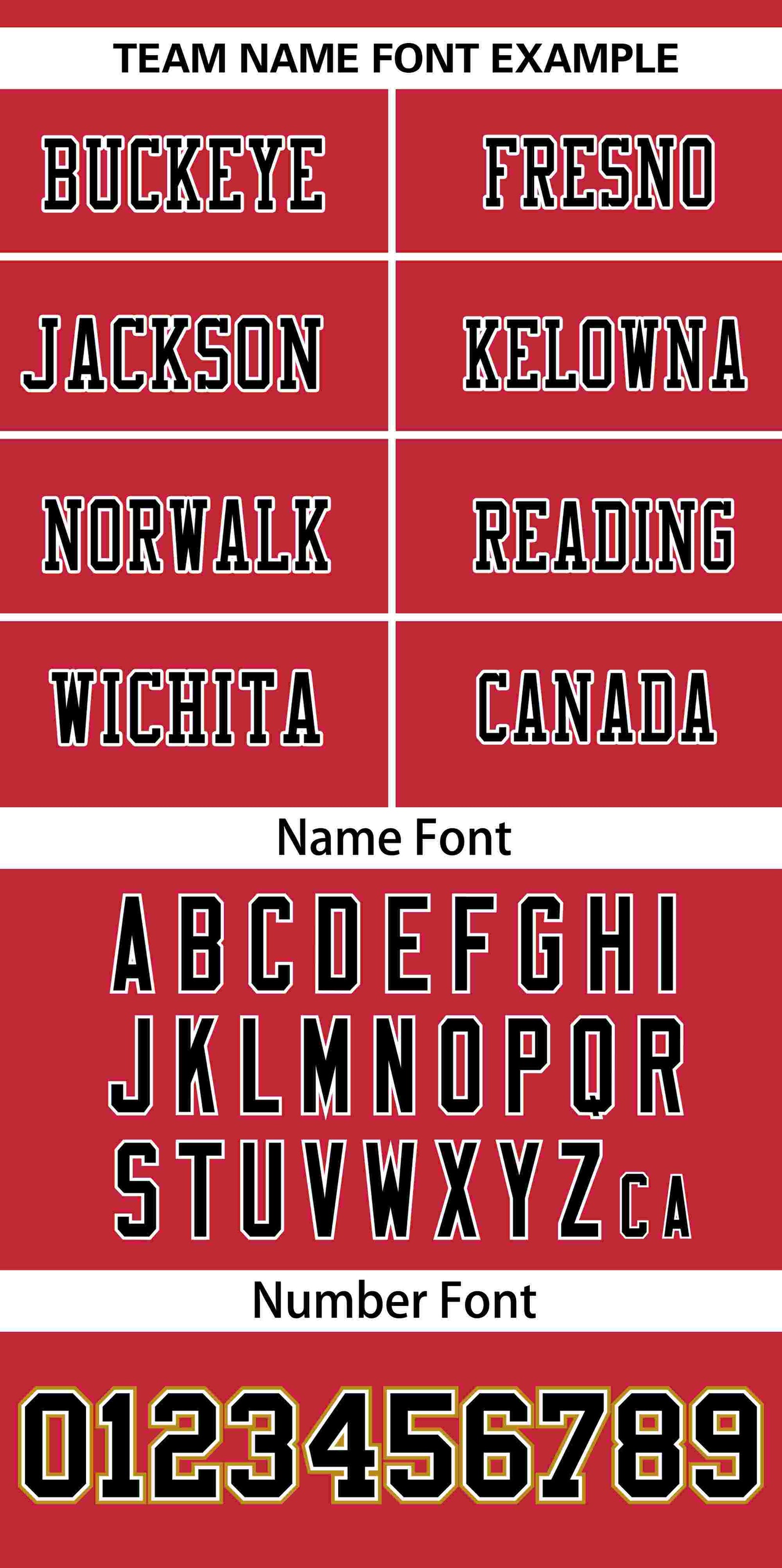 Custom Red Old Gold Insert Color Design Mesh Authentic Football Jersey