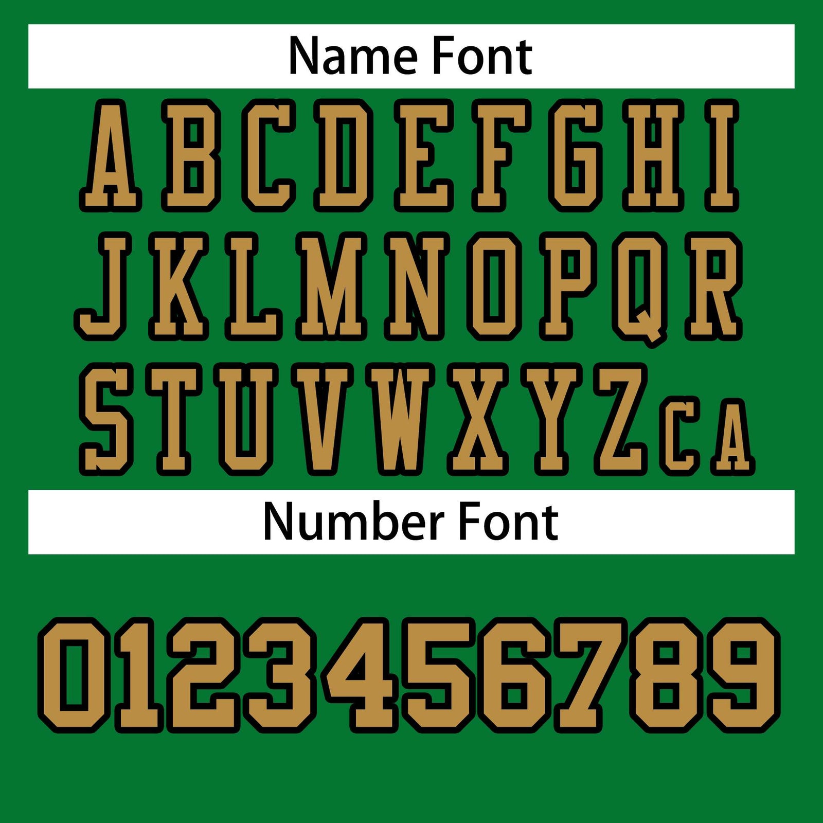 Custom Kelly Green Old Gold-Black Classic Style Authentic Football Jersey