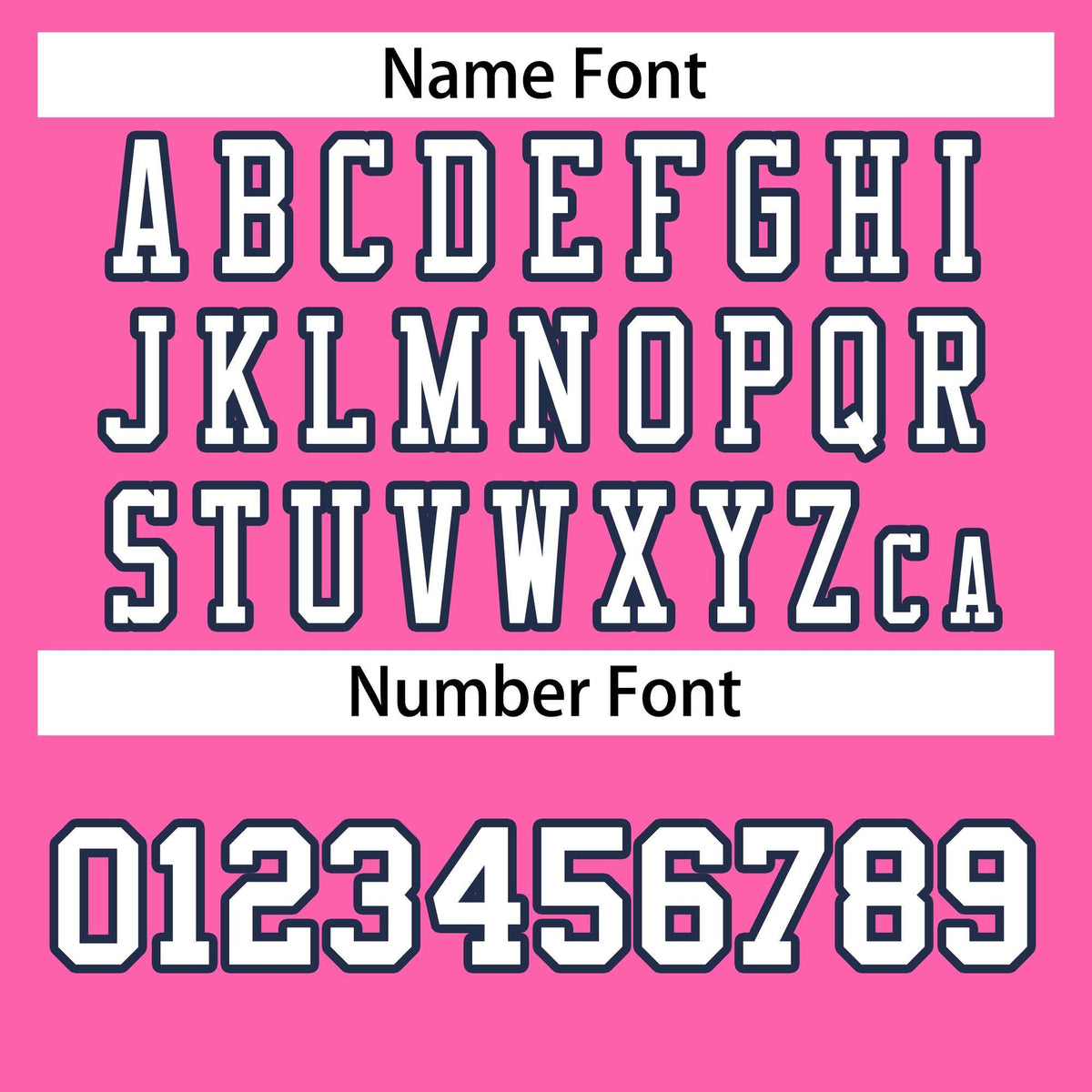 Custom Rose Pink White-Navy Classic Style Authentic Football Jersey