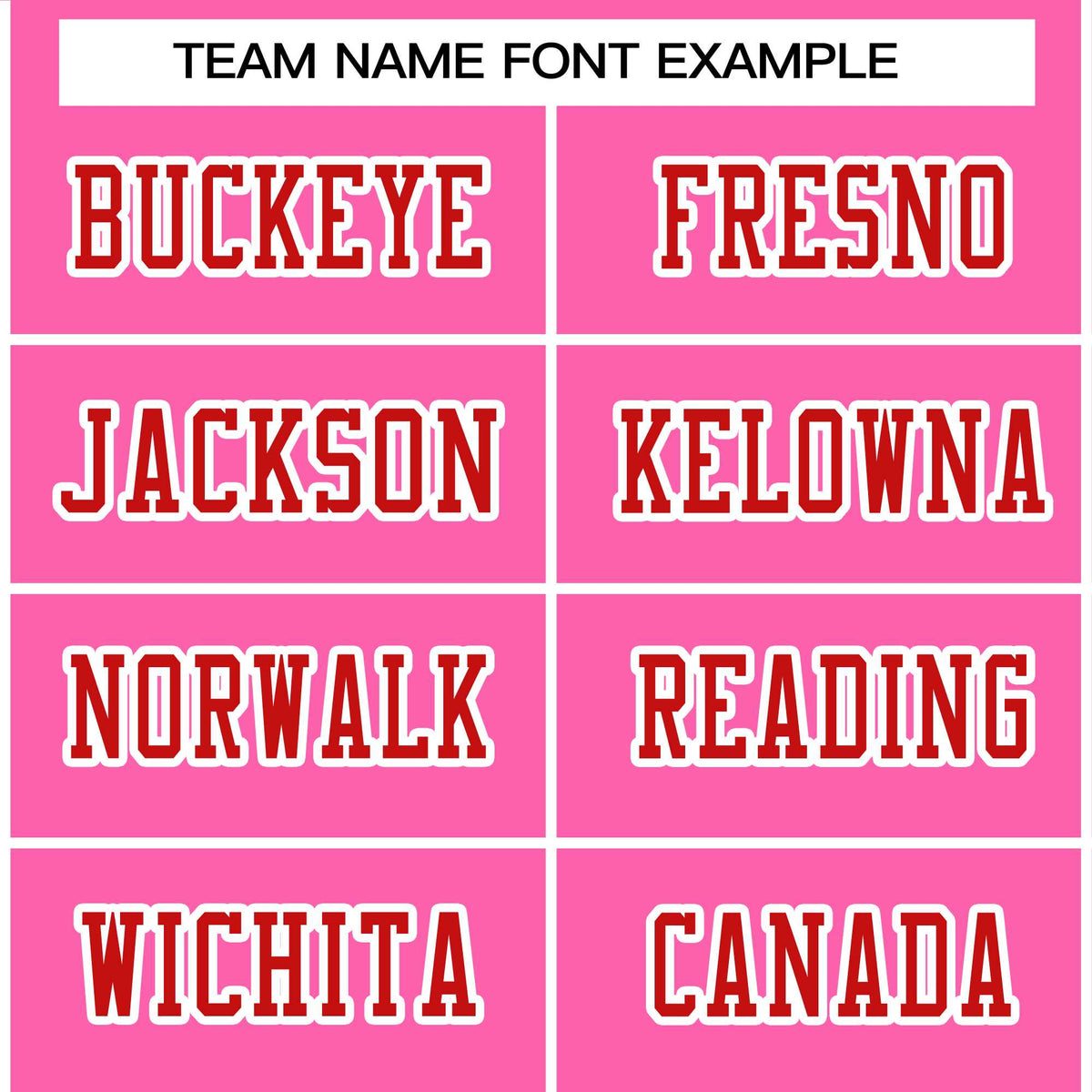 Custom Rose Pink Red-White Classic Style Authentic Football Jersey