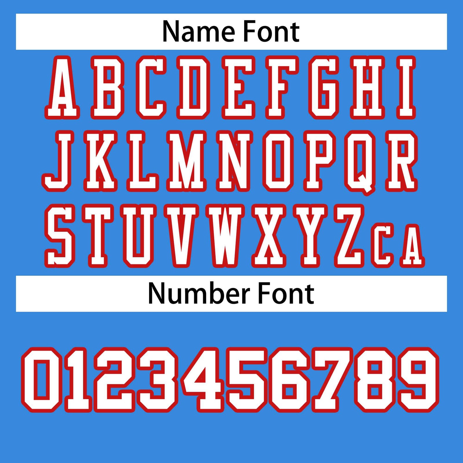 Custom Powder Blue White-Red Classic Style Authentic Football Jersey