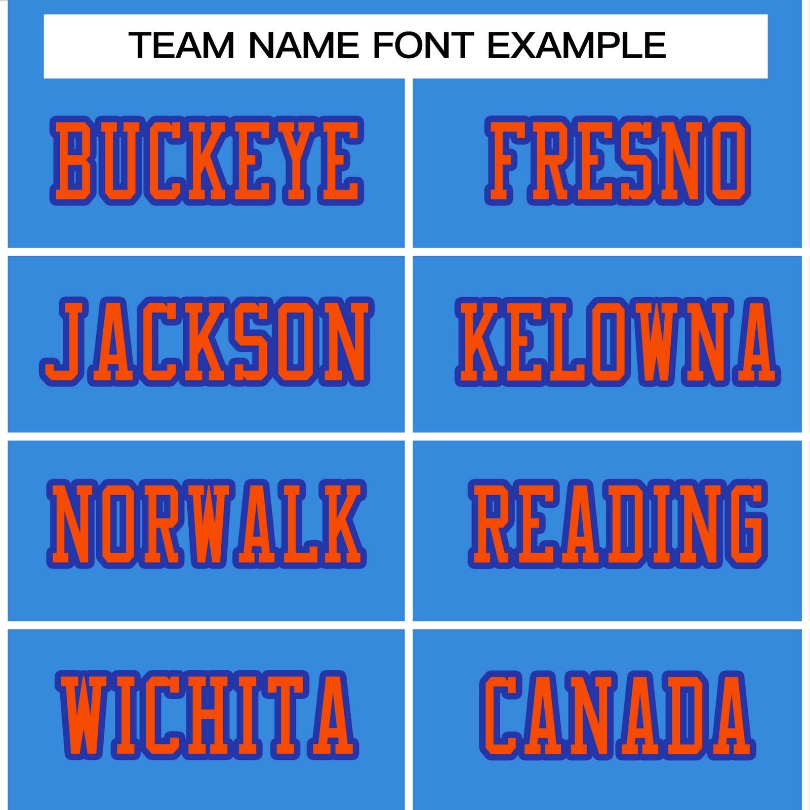 Custom Powder Blue Orange-Royal Classic Style Authentic Football Jersey