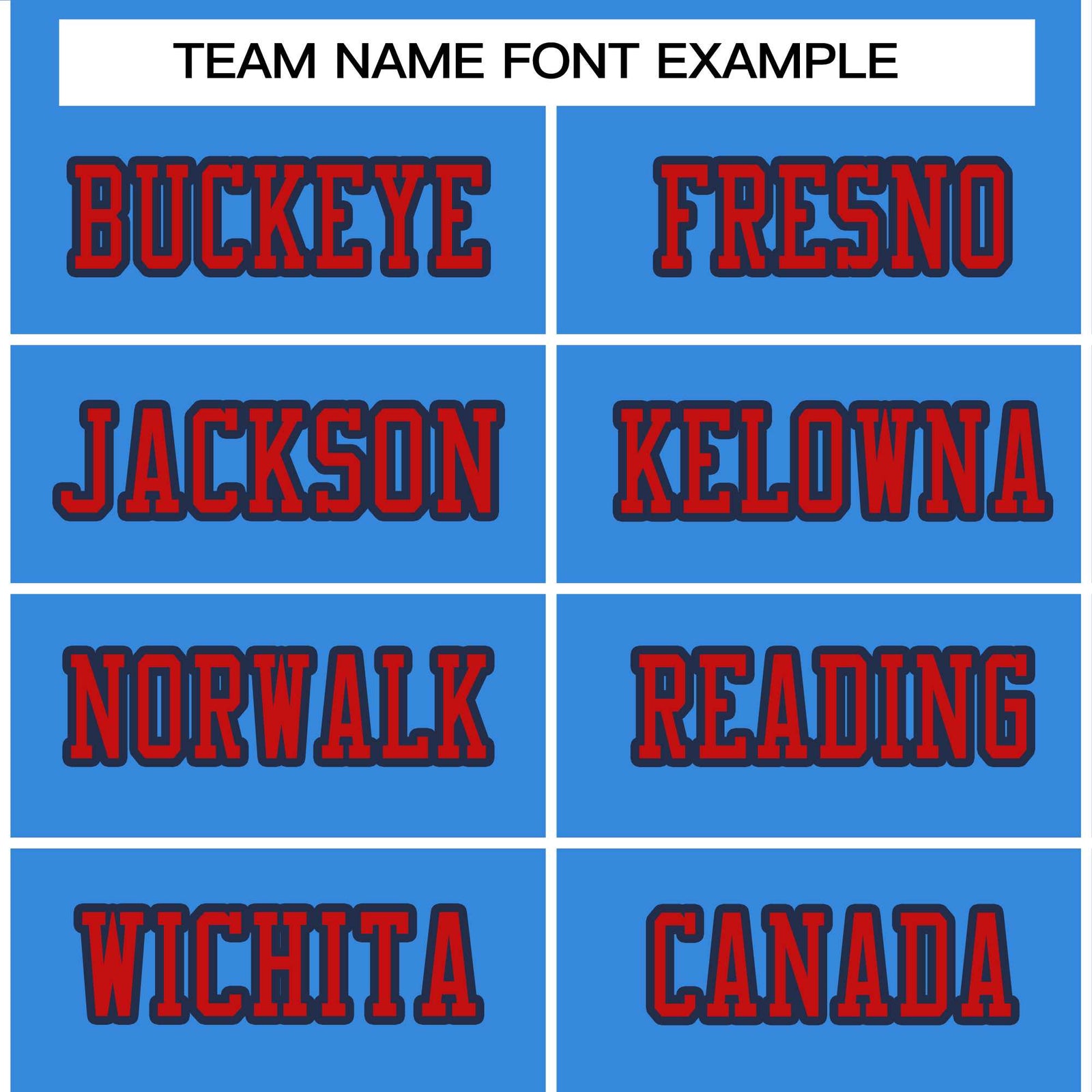 Custom Powder Blue Red-Navy Classic Style Authentic Football Jersey