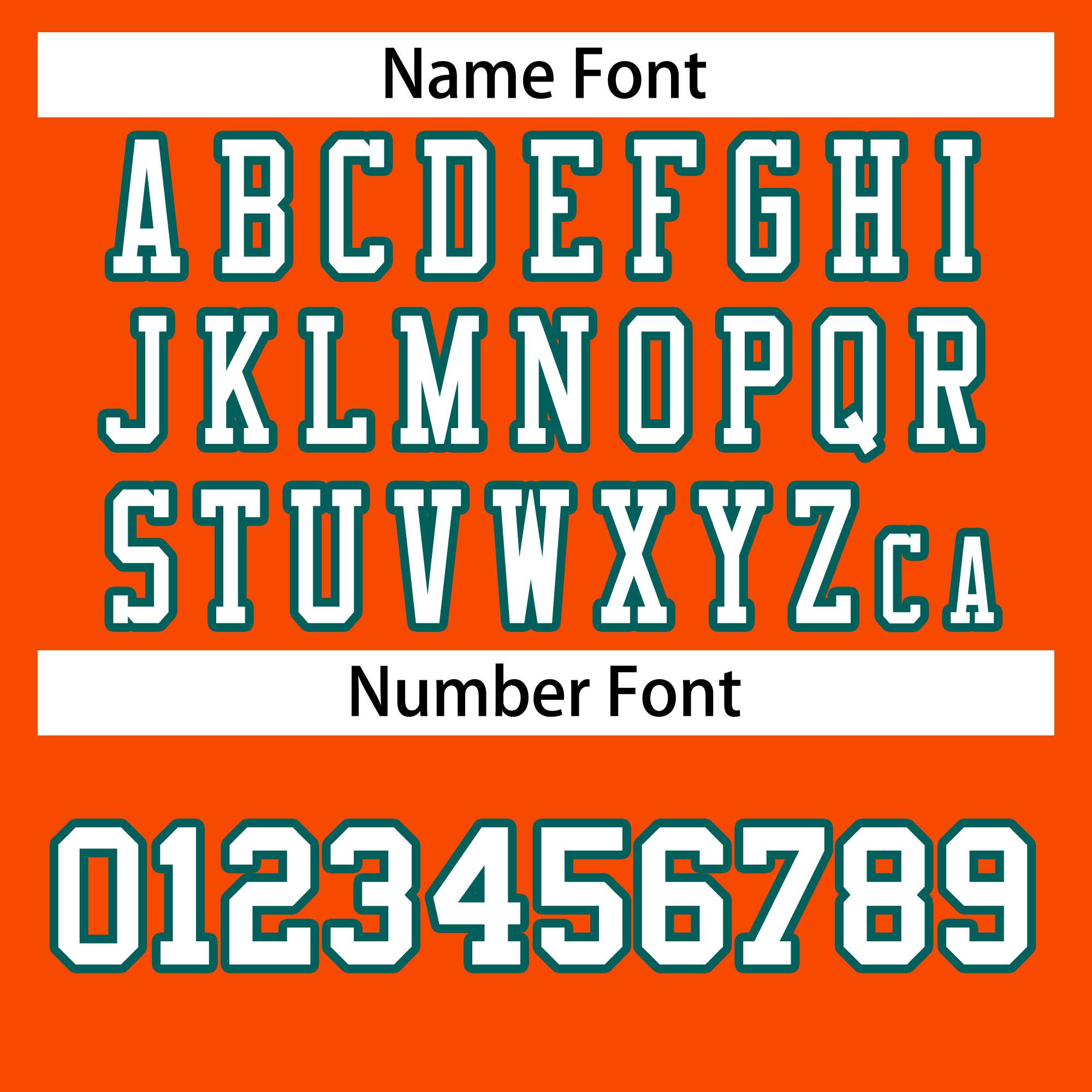 Custom Orange White-Kelly Green Classic Style Authentic Football Jersey