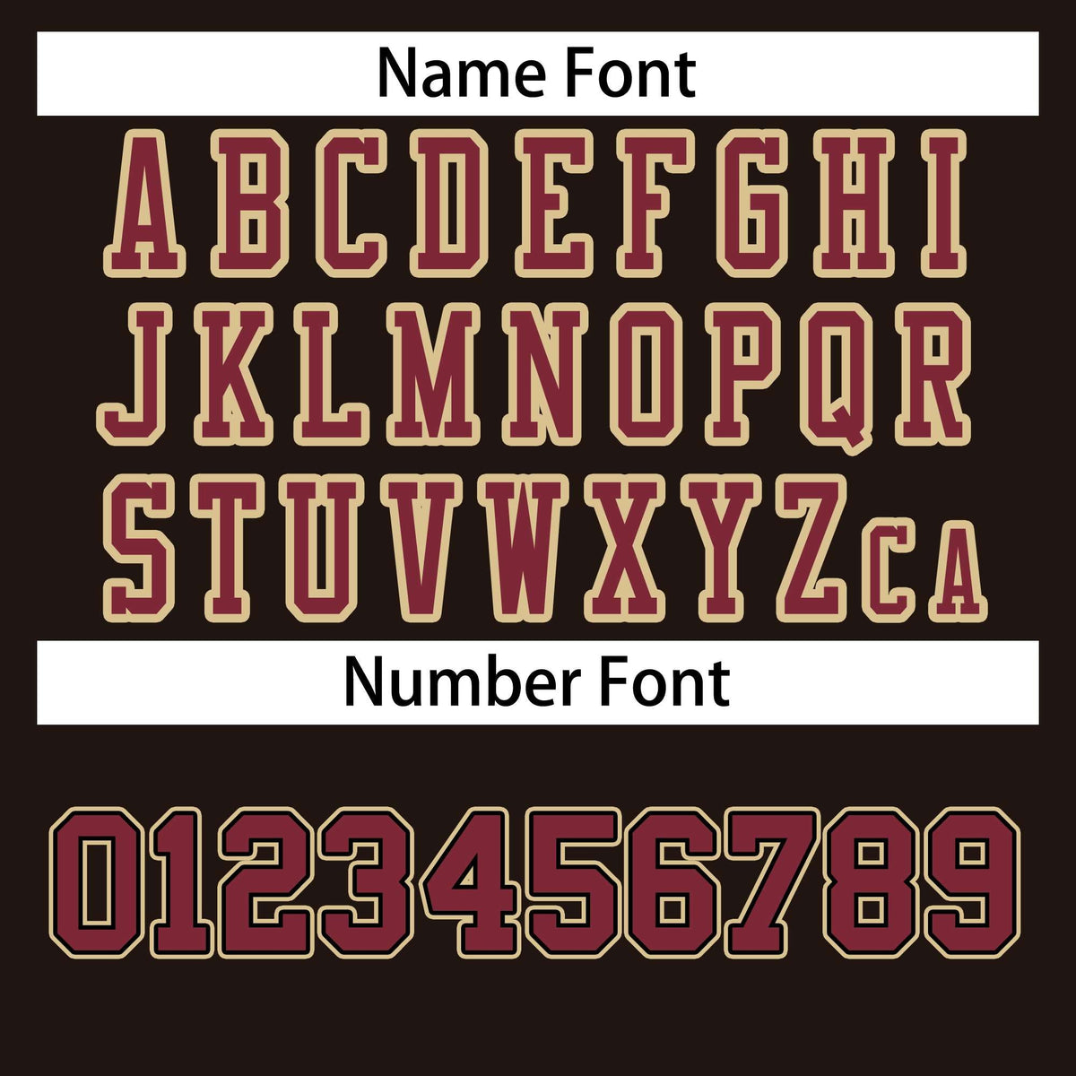 Custom Brown Crimson-Old Gold Classic Style Authentic Football Jersey