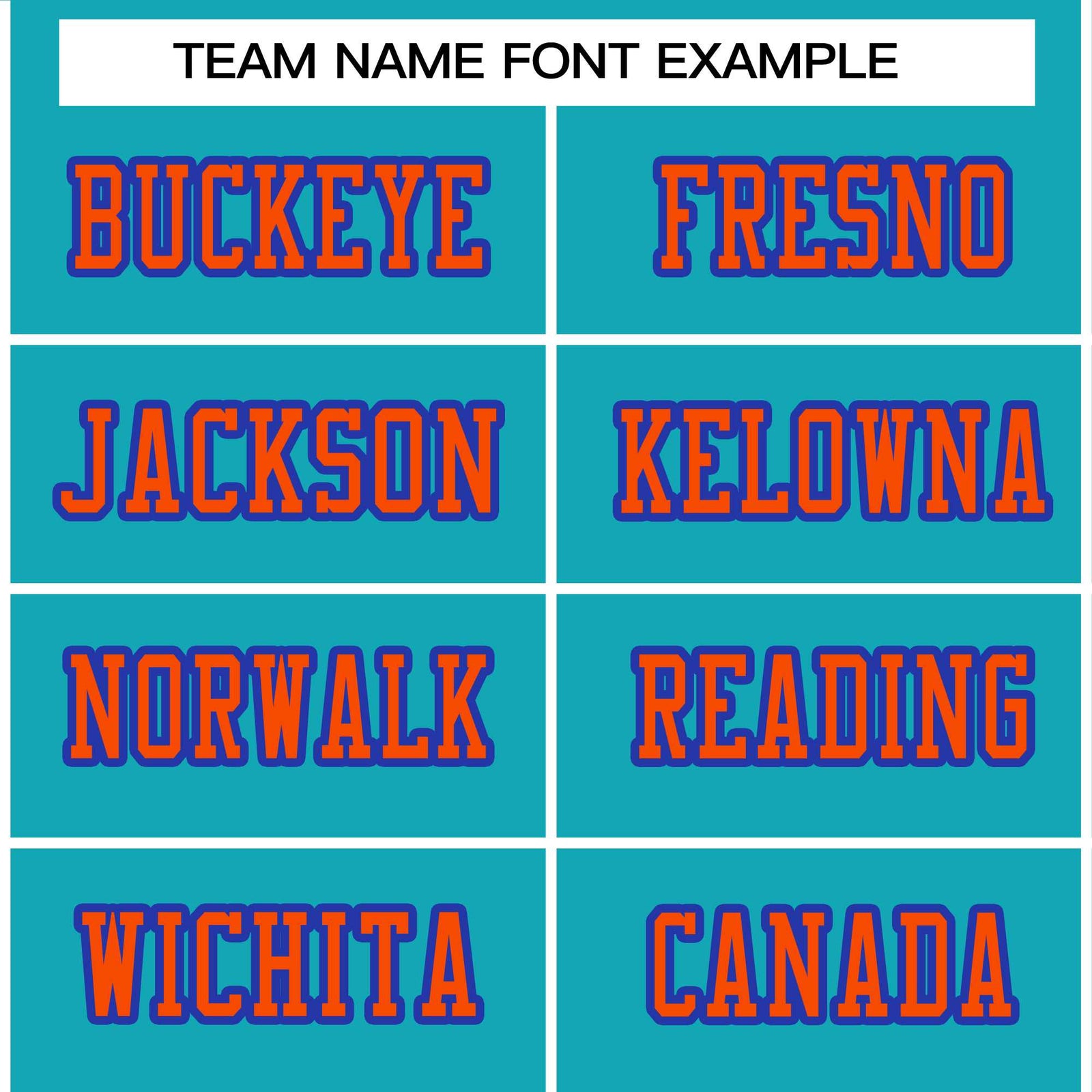 Custom Aqua Orange-Royal Classic Style Authentic Football Jersey