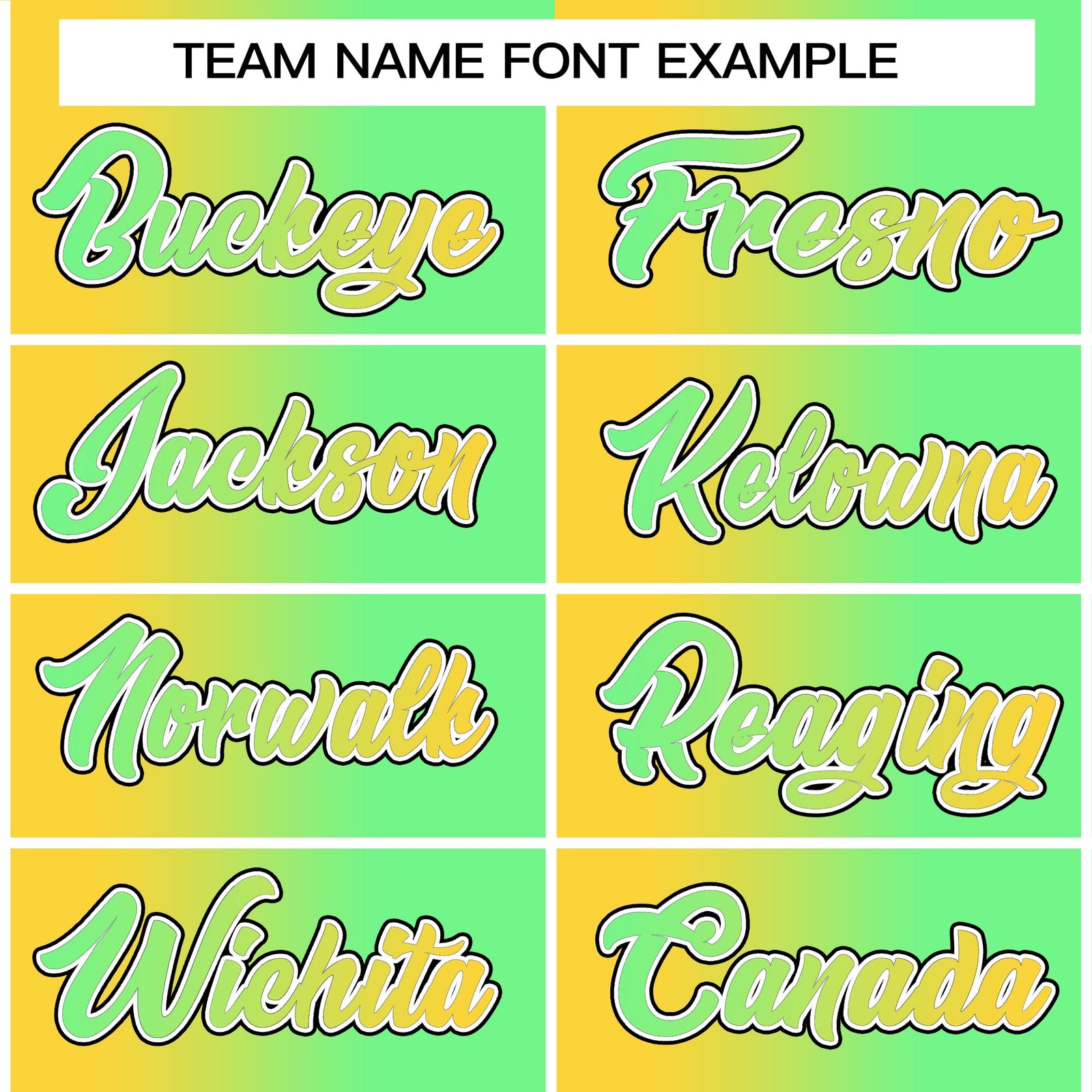 Custom Neon Green Gold-Black Two Tone Gradient Fashion Varsity Jacket for Team