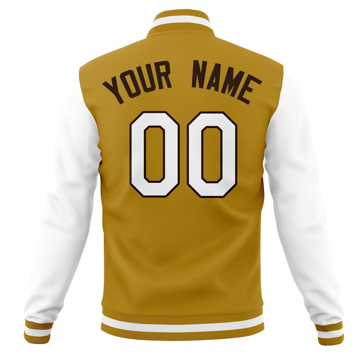 Custom Men&#39;s Full-Snap Baseball Coats Varsity Letterman Jackets