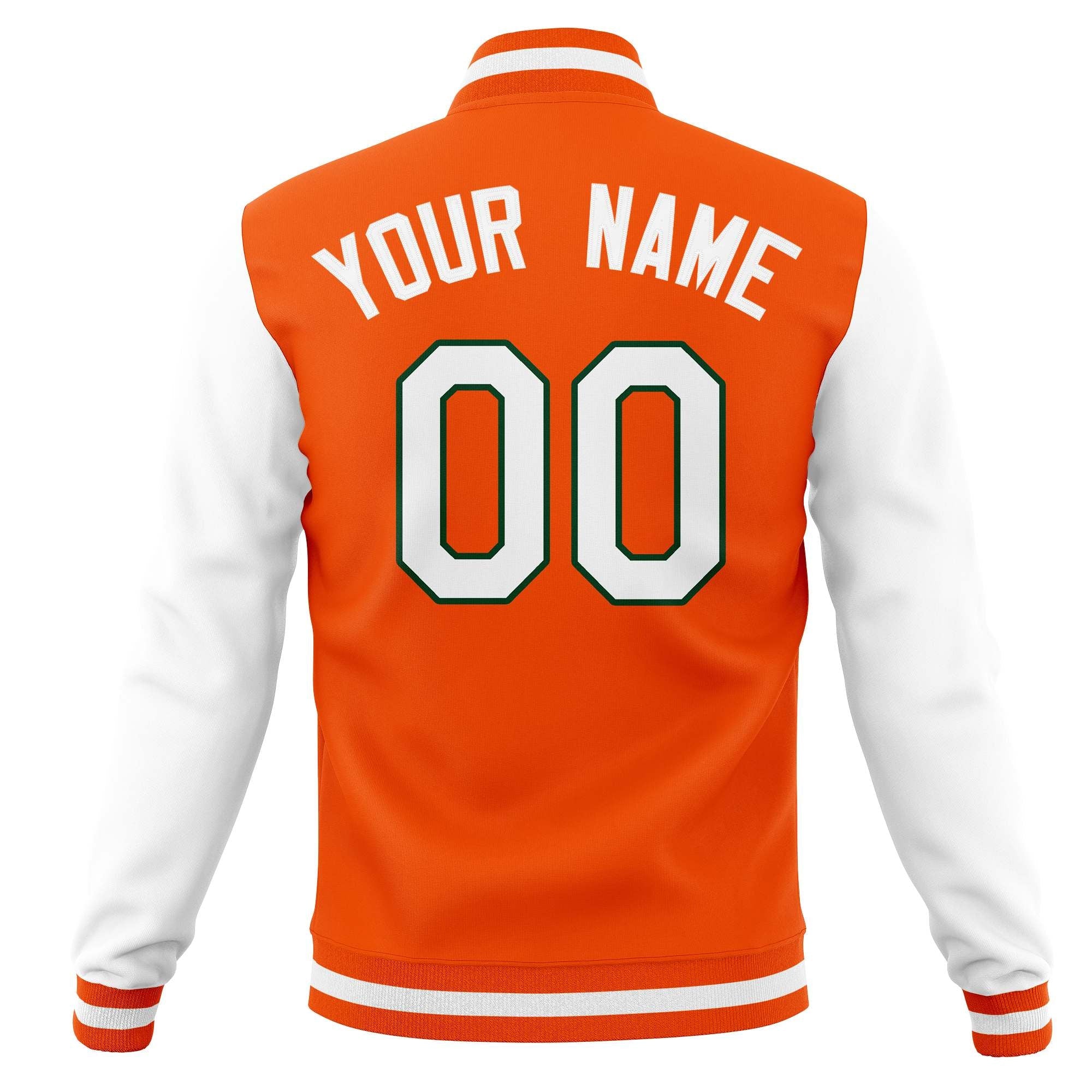Custom Varsity Letterman Baseball Jackets Personalized Full-Snap Stitched Coats for Adults