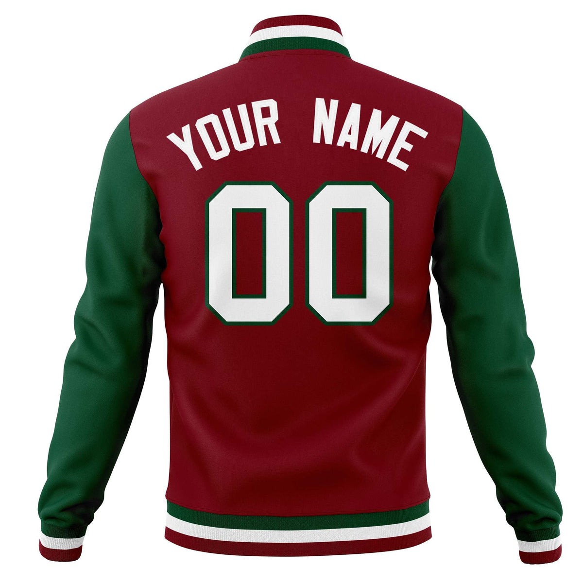 Custom Varsity Letterman Jacket Personalized Full-Snap Stitched Baseball Coats