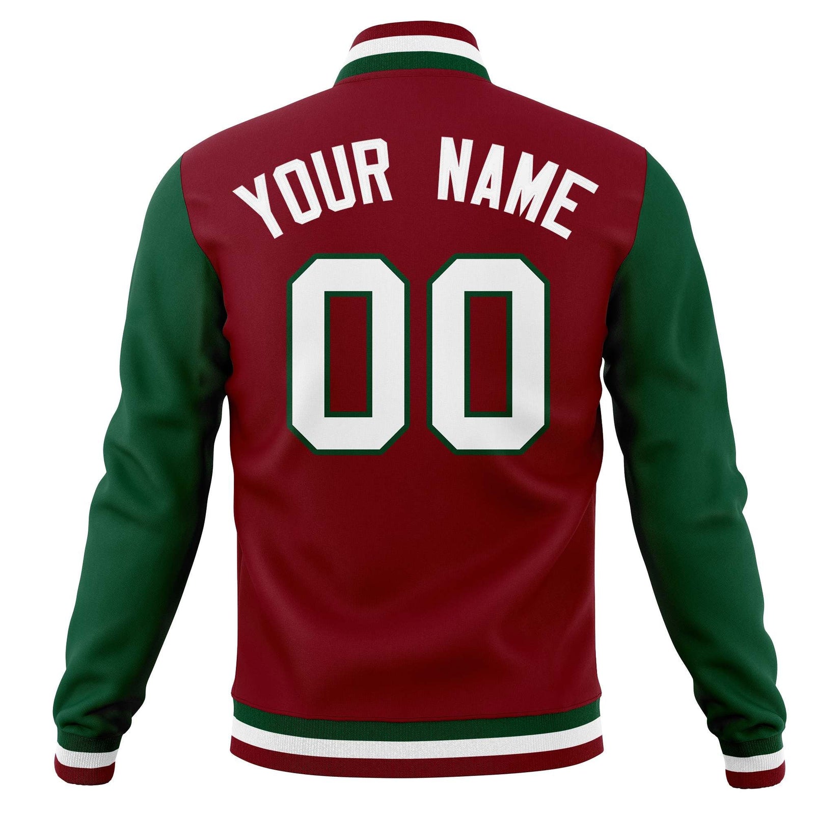 Custom Varsity Letterman Jacket Personalized Full-Snap Stitched Baseball Coats