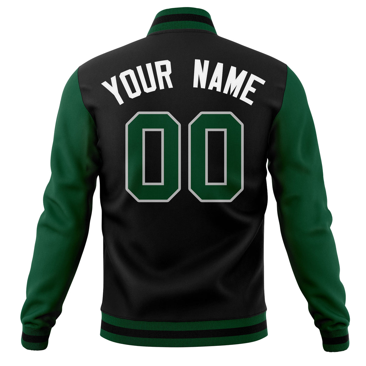 Custom Full-Snap Baseball Coats with Personalized Stitched Varsity Letterman Jacket