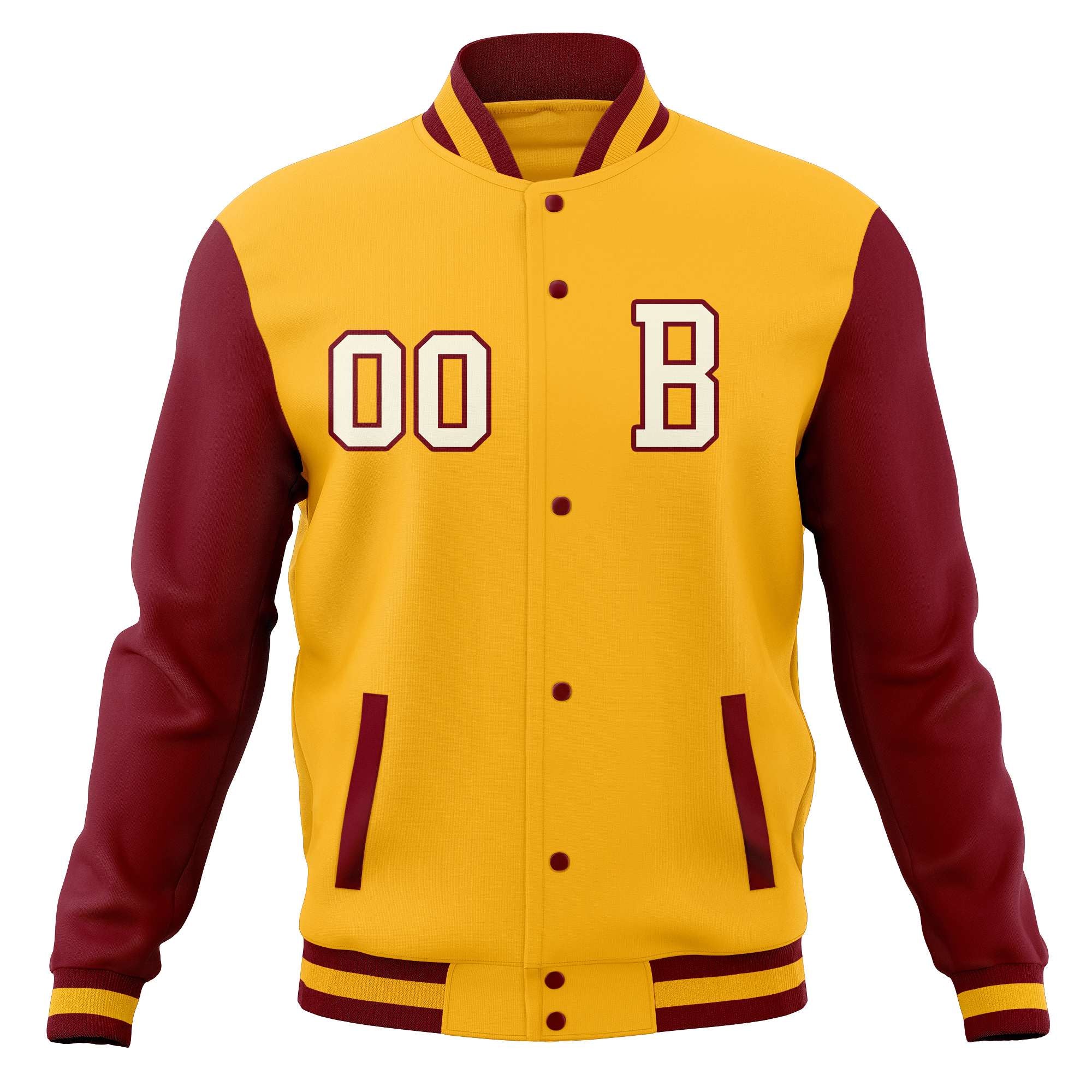 Custom Full-Snap Baseball Coats Crafted Varsity Letterman Jackets