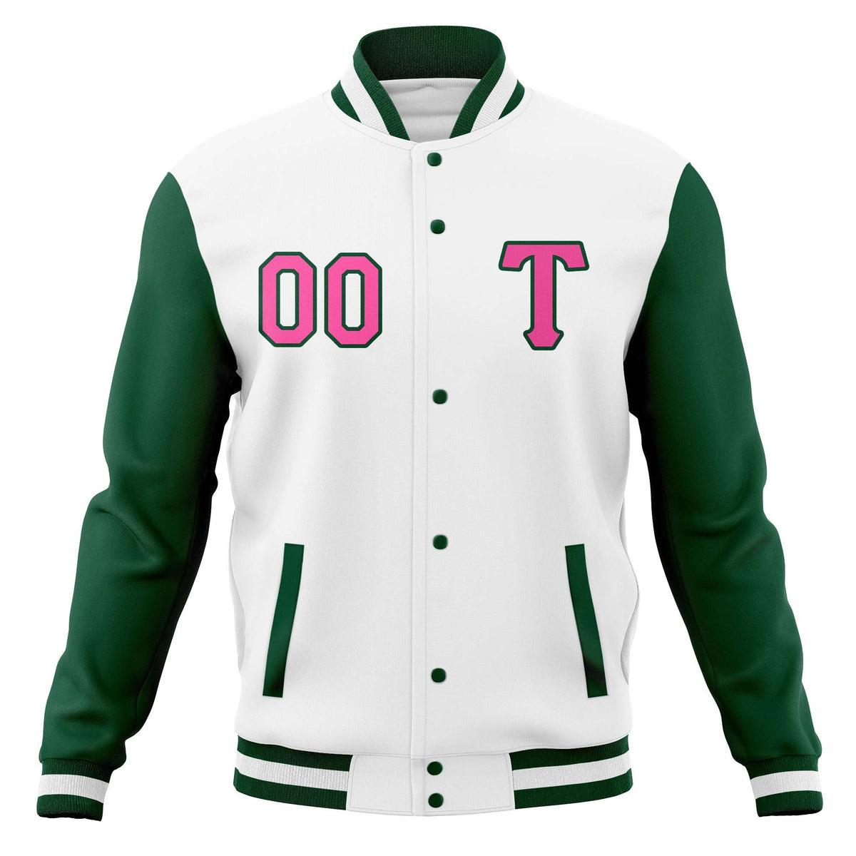 Custom Man&#39;s Varsity Baseball Jacket Cotton Blend Letterman Coats