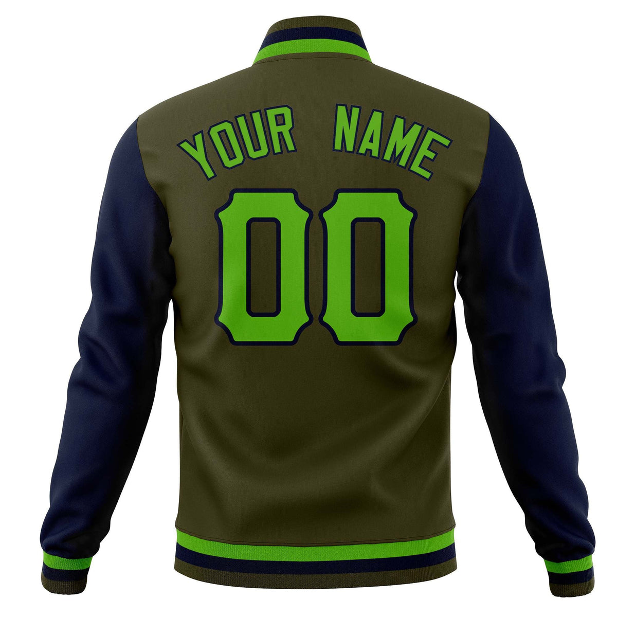 Custom Full-Snap Casual Baseball Coats Varsity Letterman Jackets