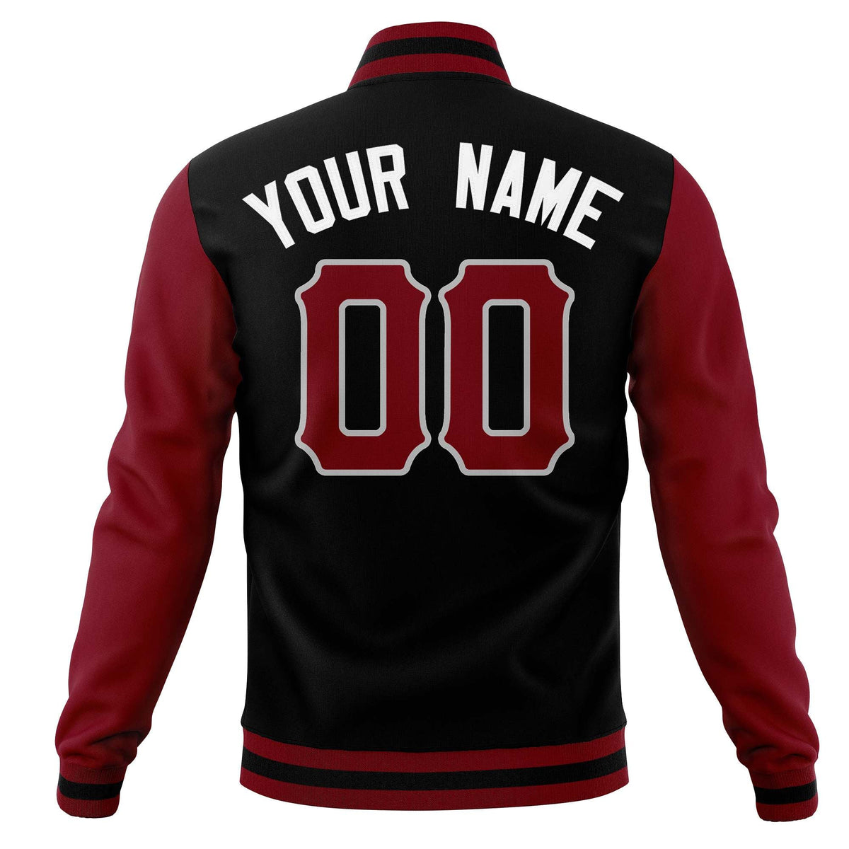Custom Man&#39;s Varsity Baseball Jacket Cotton Blend Letterman Coats