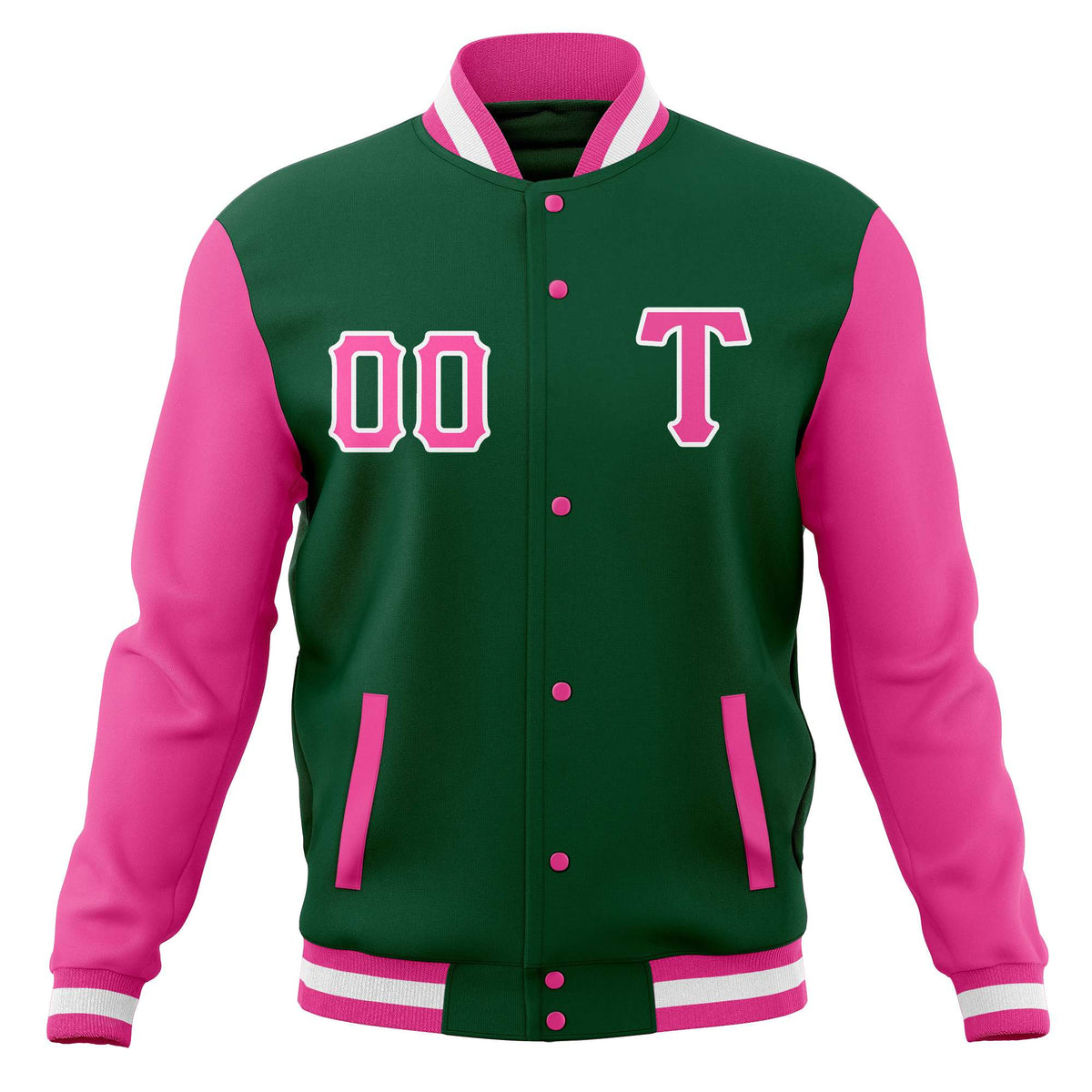 Custom Man&#39;s Varsity Baseball Jacket Cotton Blend Letterman Coats