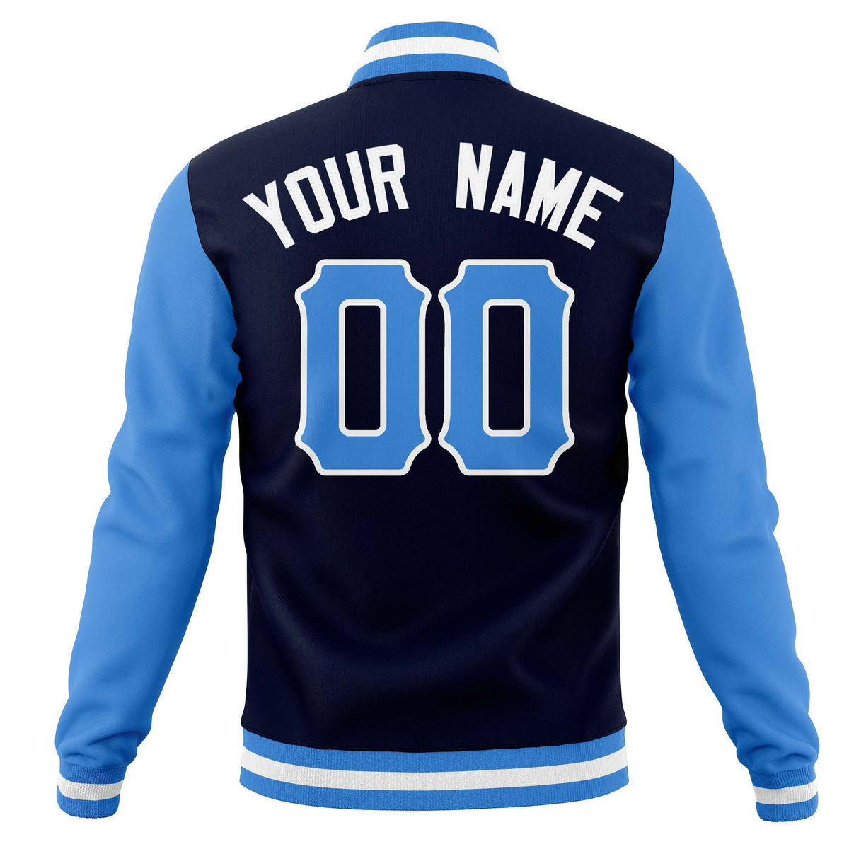 Custom Man&#39;s Varsity Baseball Jacket Cotton Blend Letterman Coats