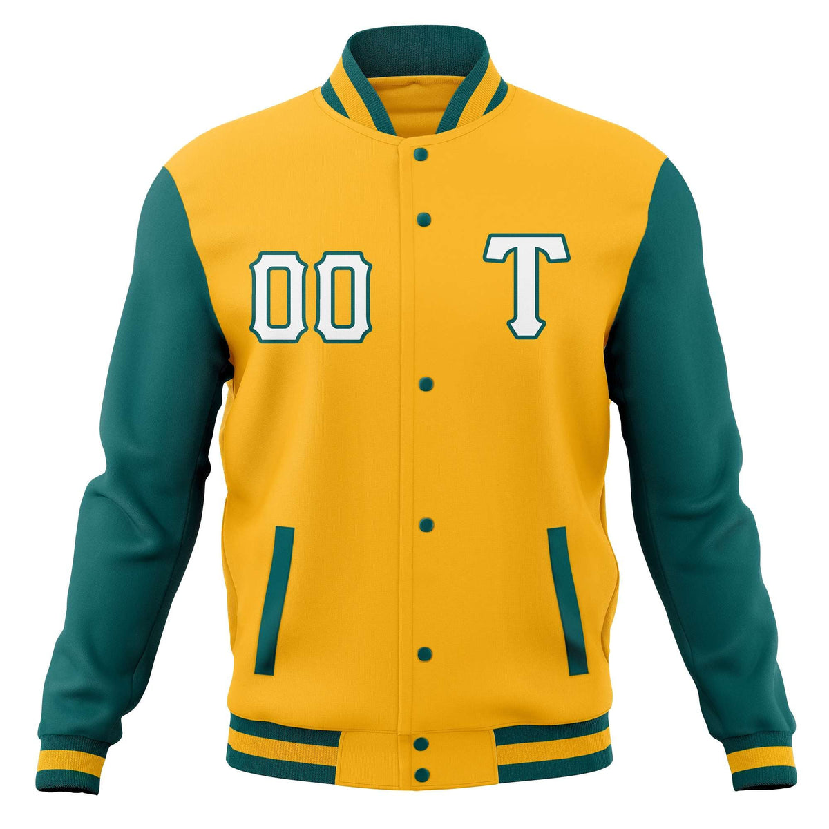 Custom Full-Snap Casual Baseball Coats Varsity Letterman Jackets