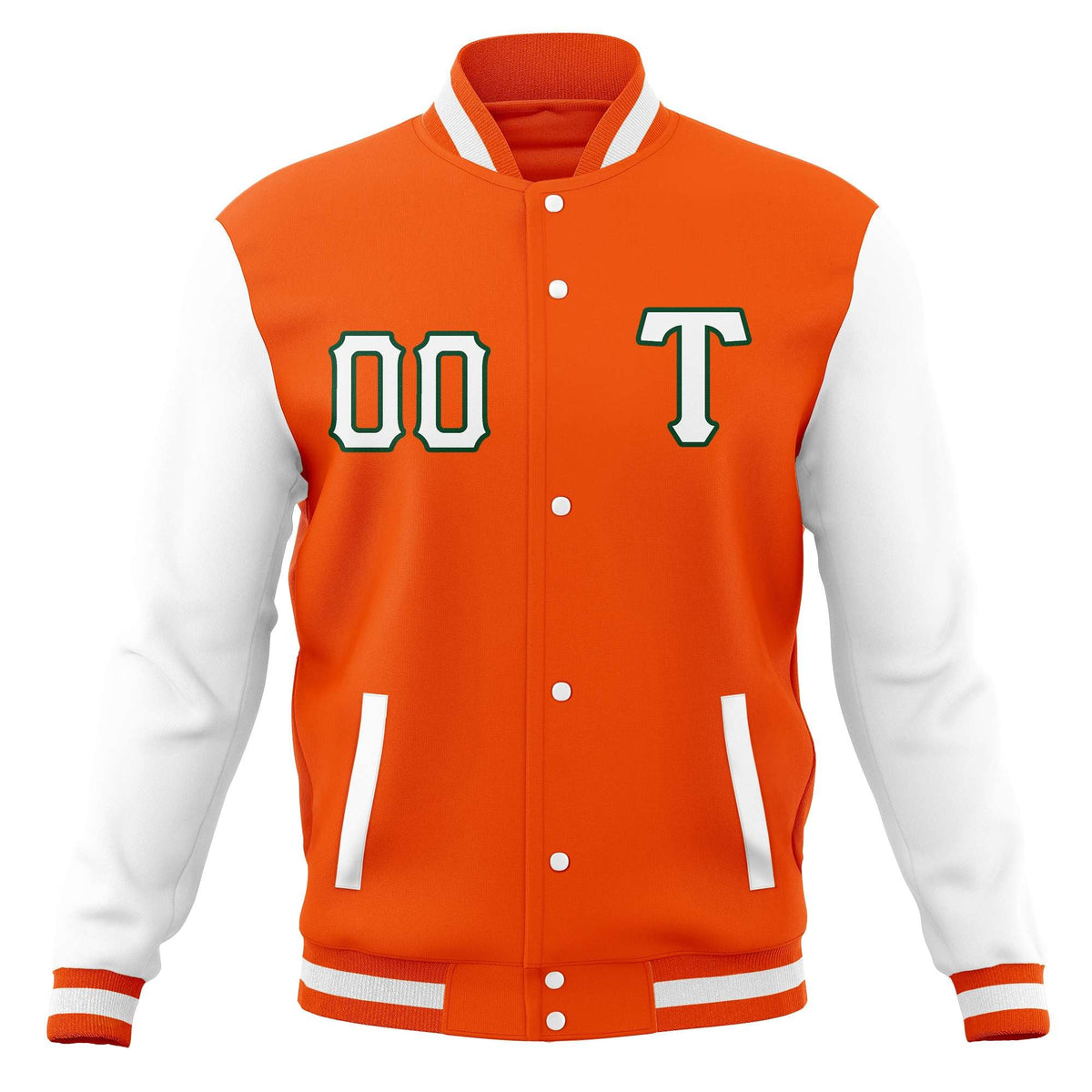 Custom Full-Snap Casual Baseball Coats Varsity Letterman Jackets