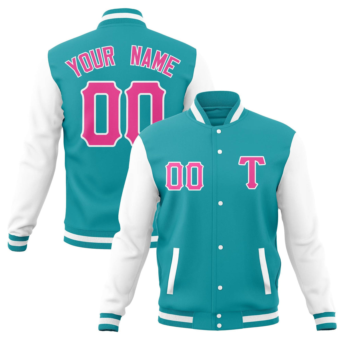Custom Man&#39;s Varsity Baseball Jacket Cotton Blend Letterman Coats