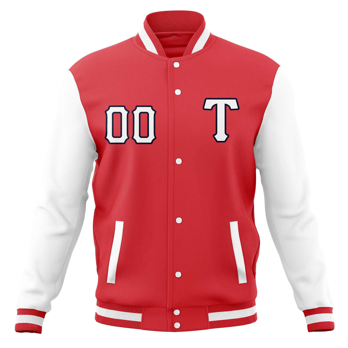 Custom Man&#39;s Varsity Baseball Jacket Cotton Blend Letterman Coats